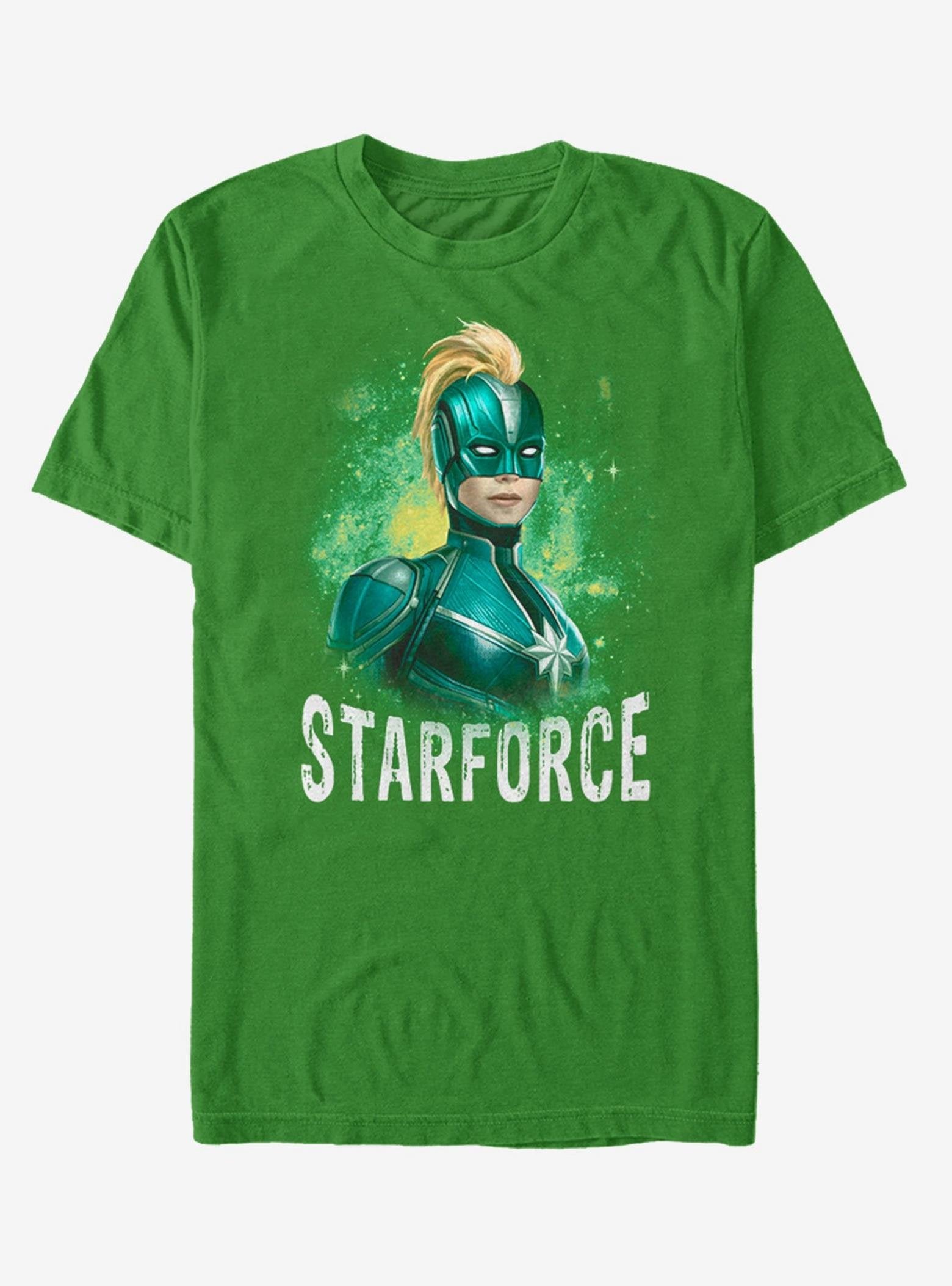 Marvel Captain Marvel STARFORCE T-Shirt image 0