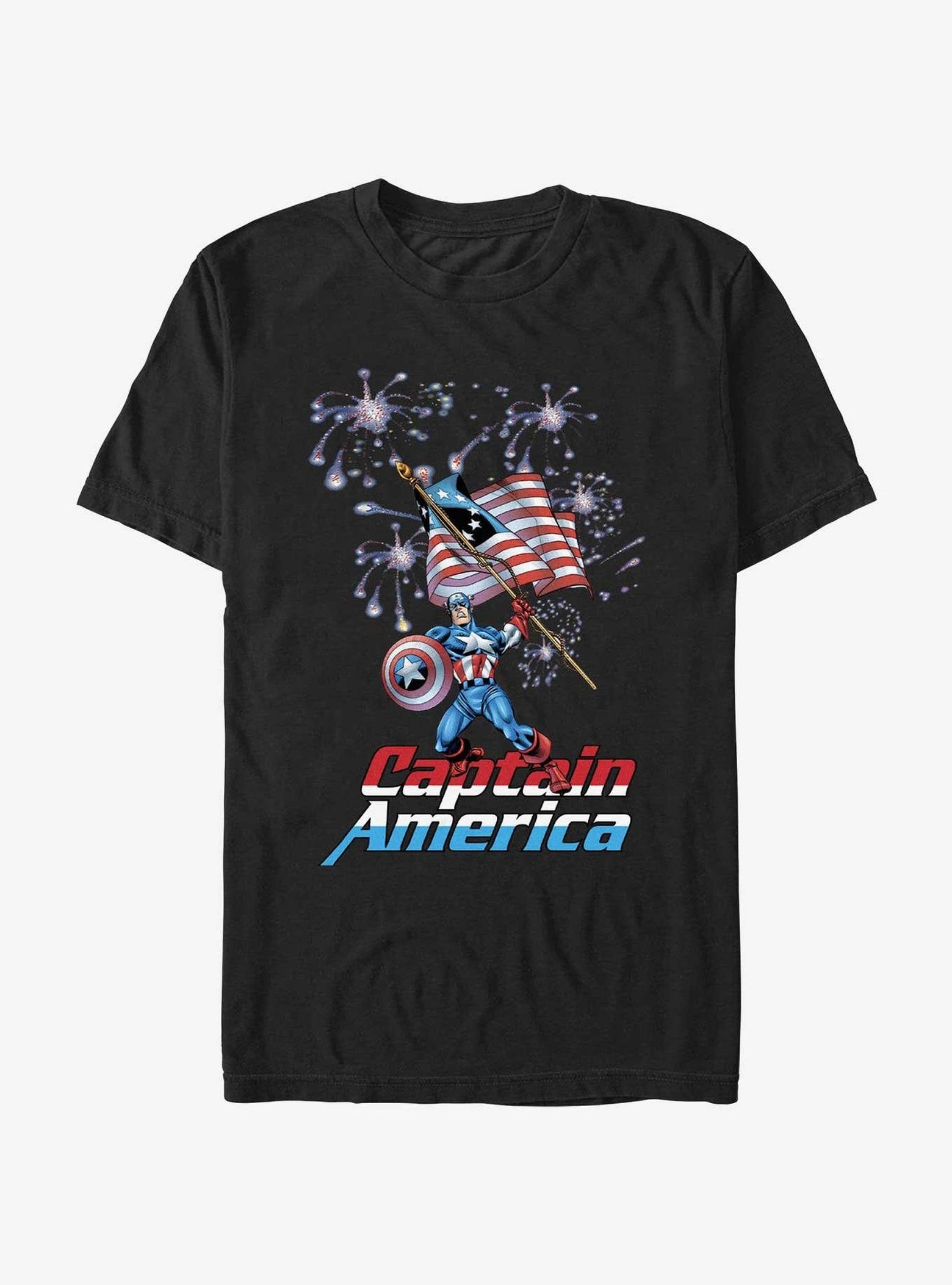 Marvel Captain America In Charge T-Shirt image 0