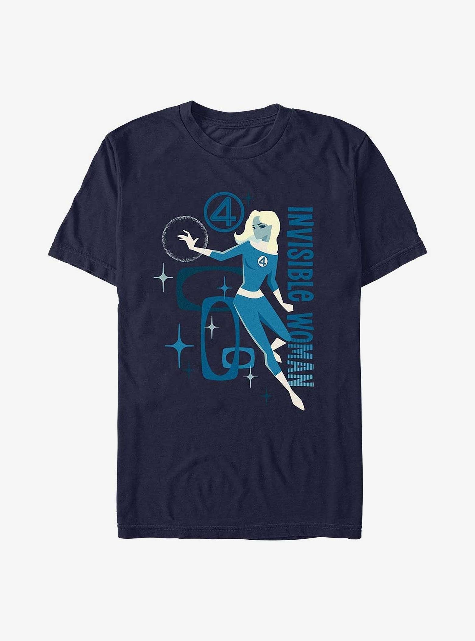 Marvel The Fantastic Four: First Steps Invisible Woman Vintage T-Shirt image 0