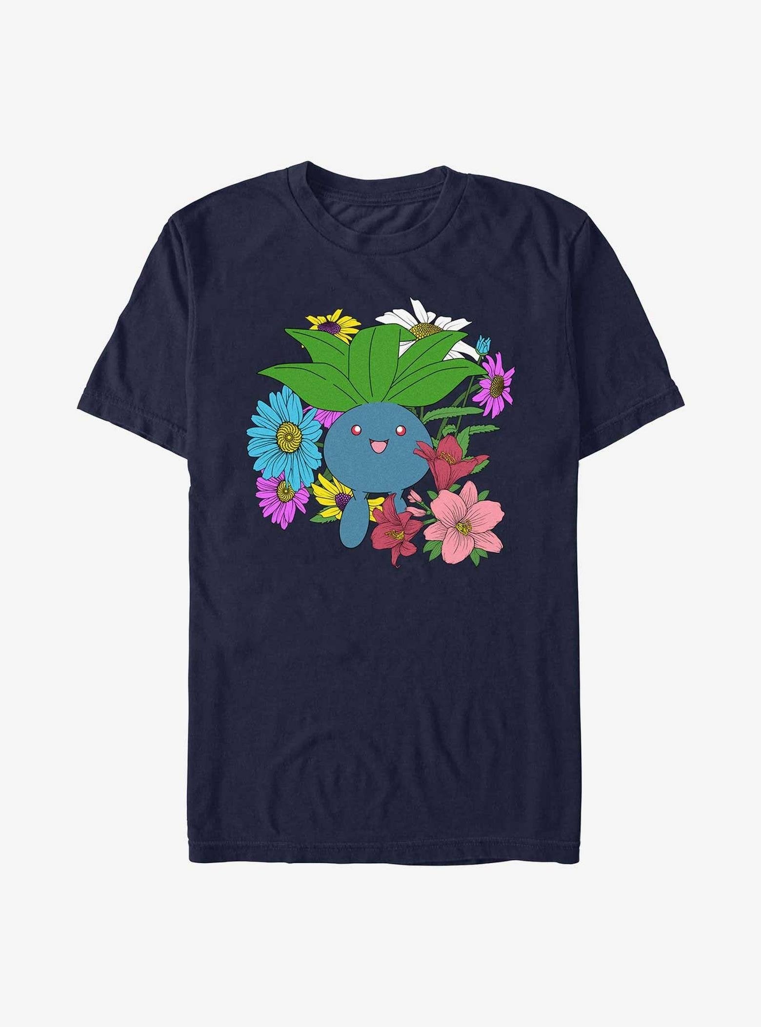 Pokemon Oddish Flowers T-Shirt image 0