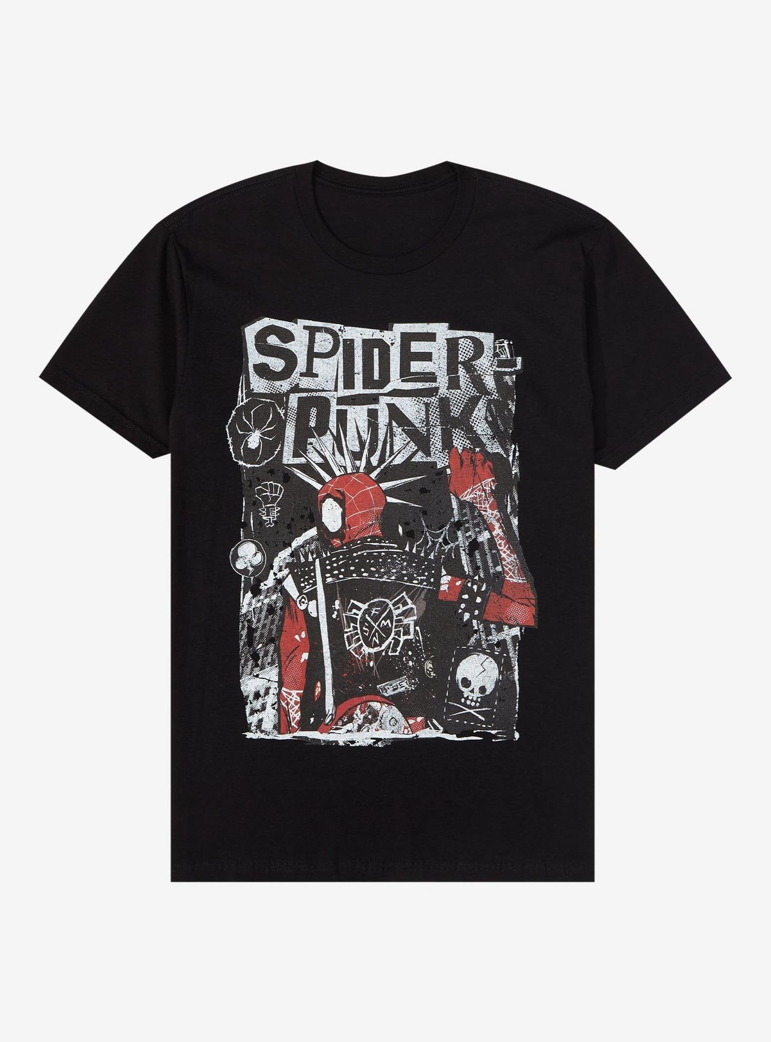 Marvel Spider-Man: Across The Spider-Verse Spider-Punk T-Shirt image 0