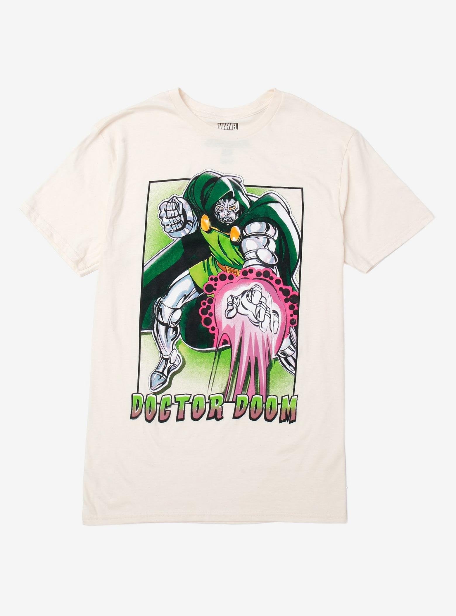 Marvel Doctor Doom Laser T-Shirt image 0