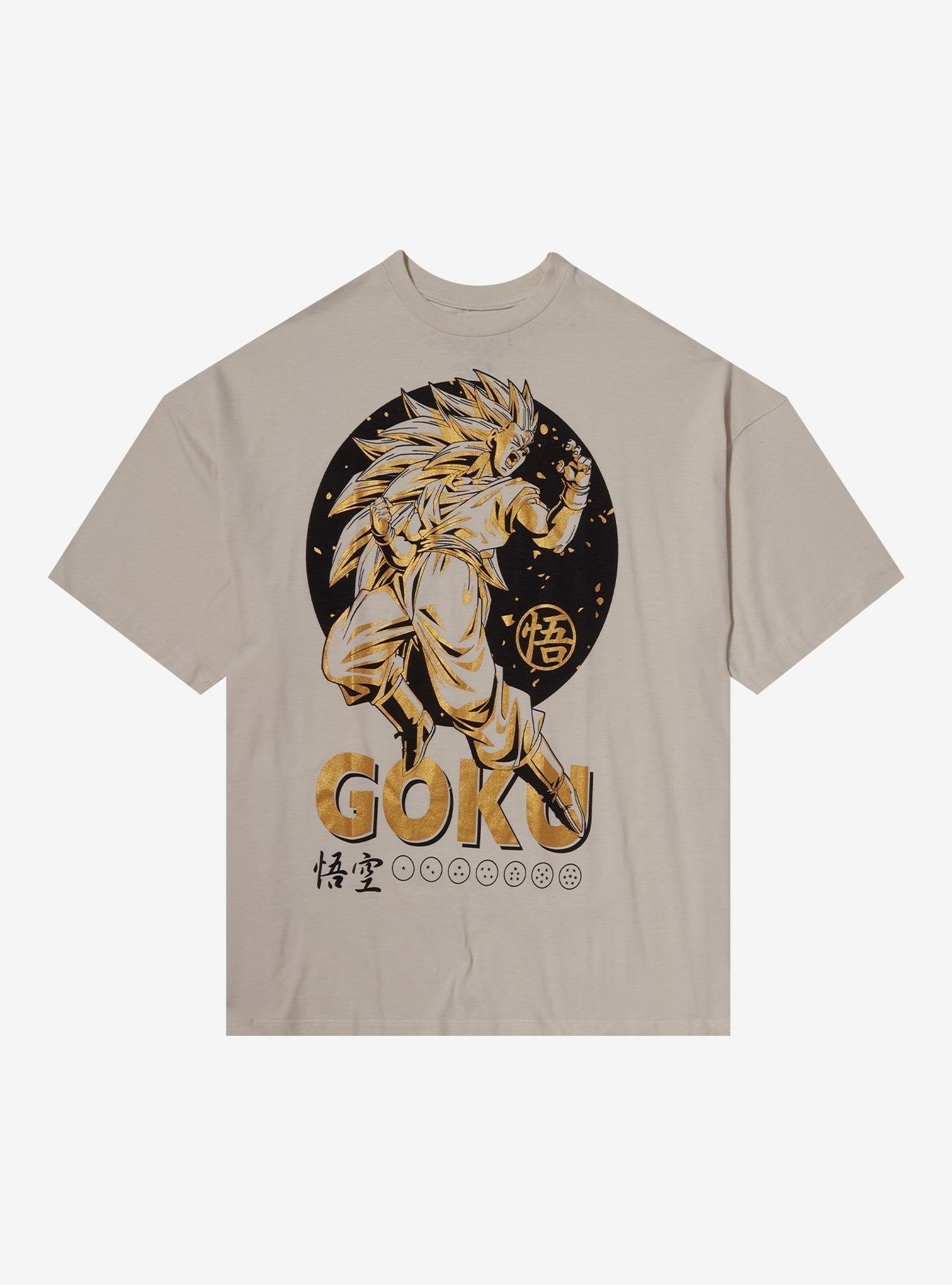 Dragon Ball Z Super Saiyan Goku Oversized T-Shirt image 0