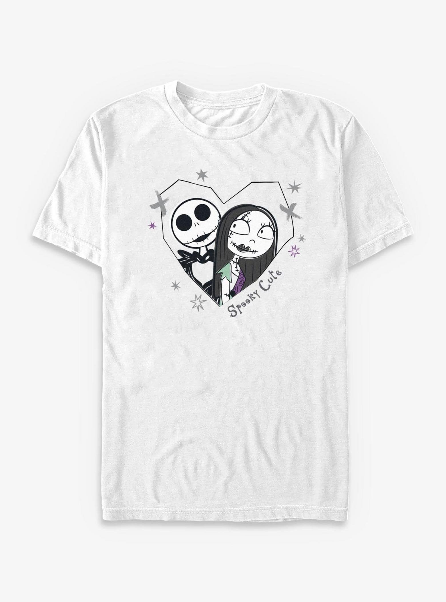 Disney The Nightmare Before Christmas Jack & Sally Spooky Cute - White image 0