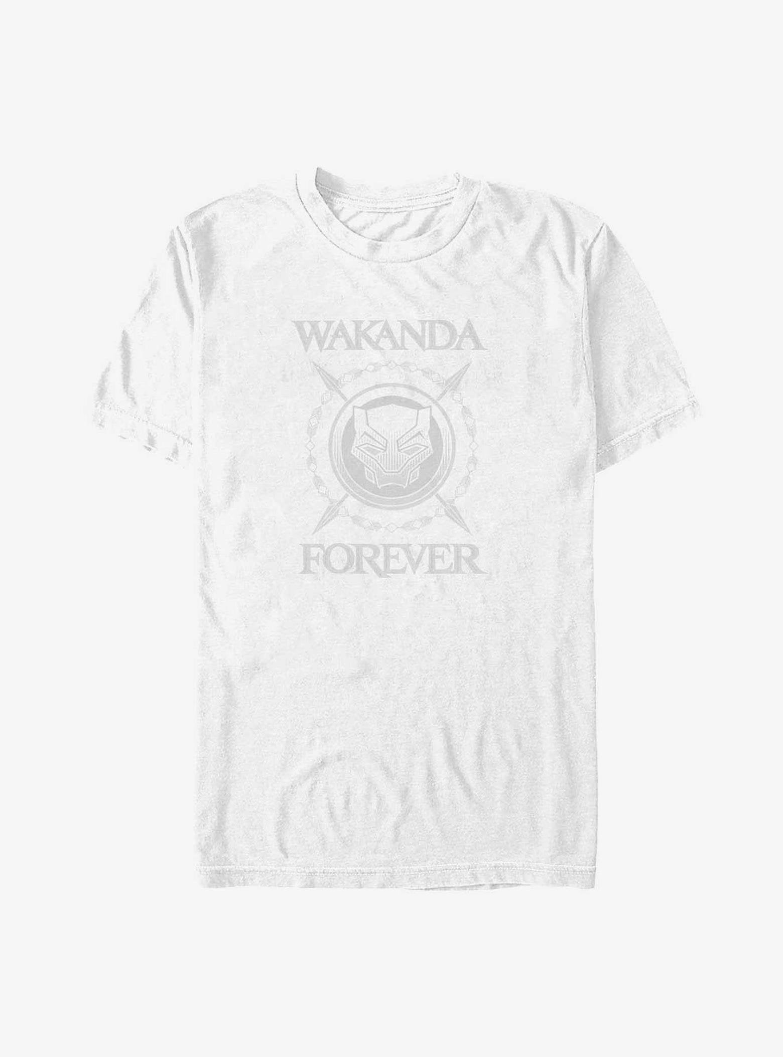 Marvel Black Panther Crossed Spears Symbol Big & Tall T-Shirt image 0