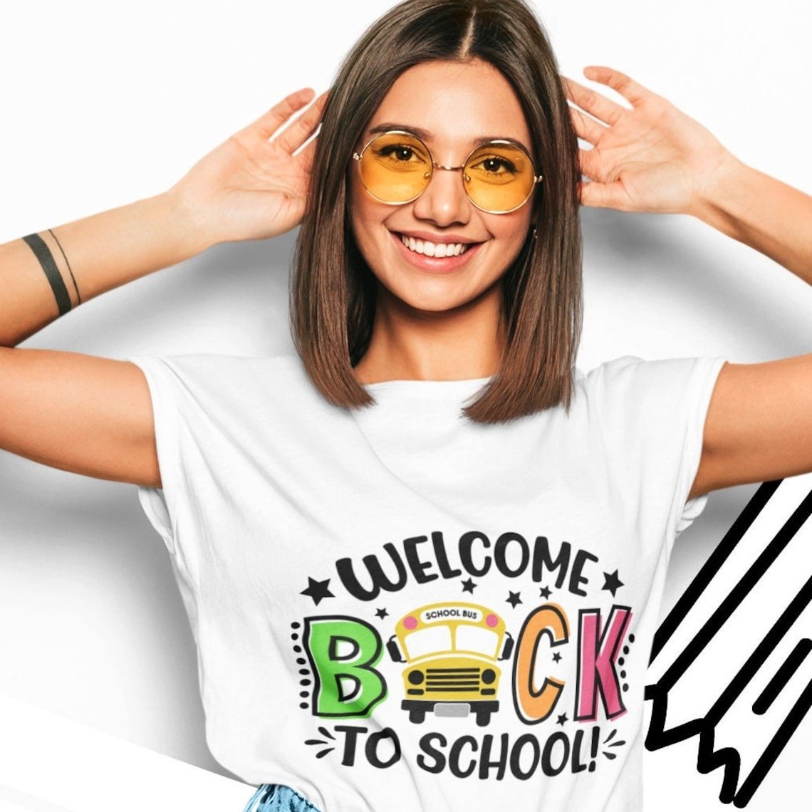 Welcome Back to School Bus image 1