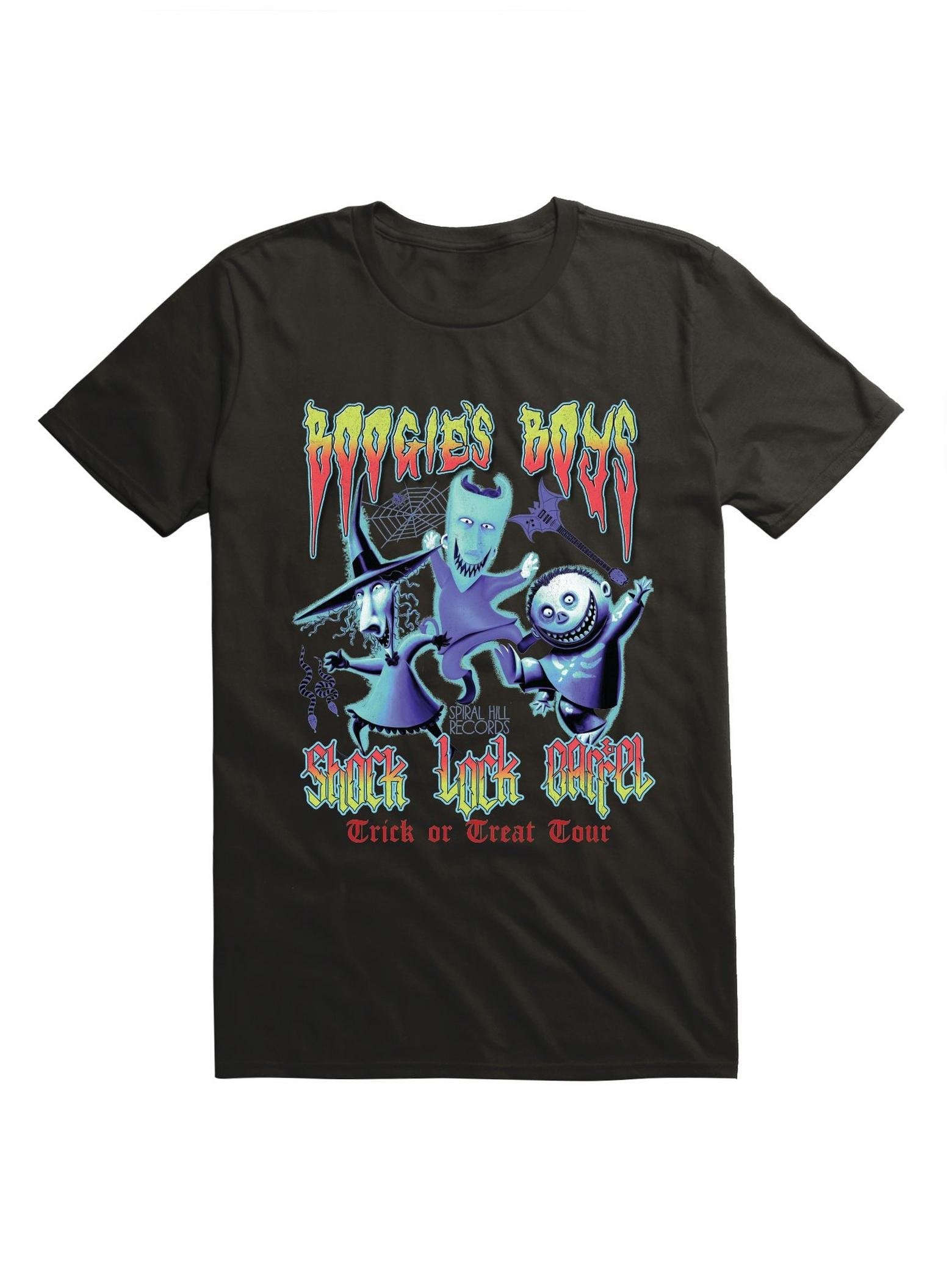 Disney The Nightmare Before Christmas Boogie's Boys Trick Or Treat Tour T-Shirt Hot Topic Exclusive image 0