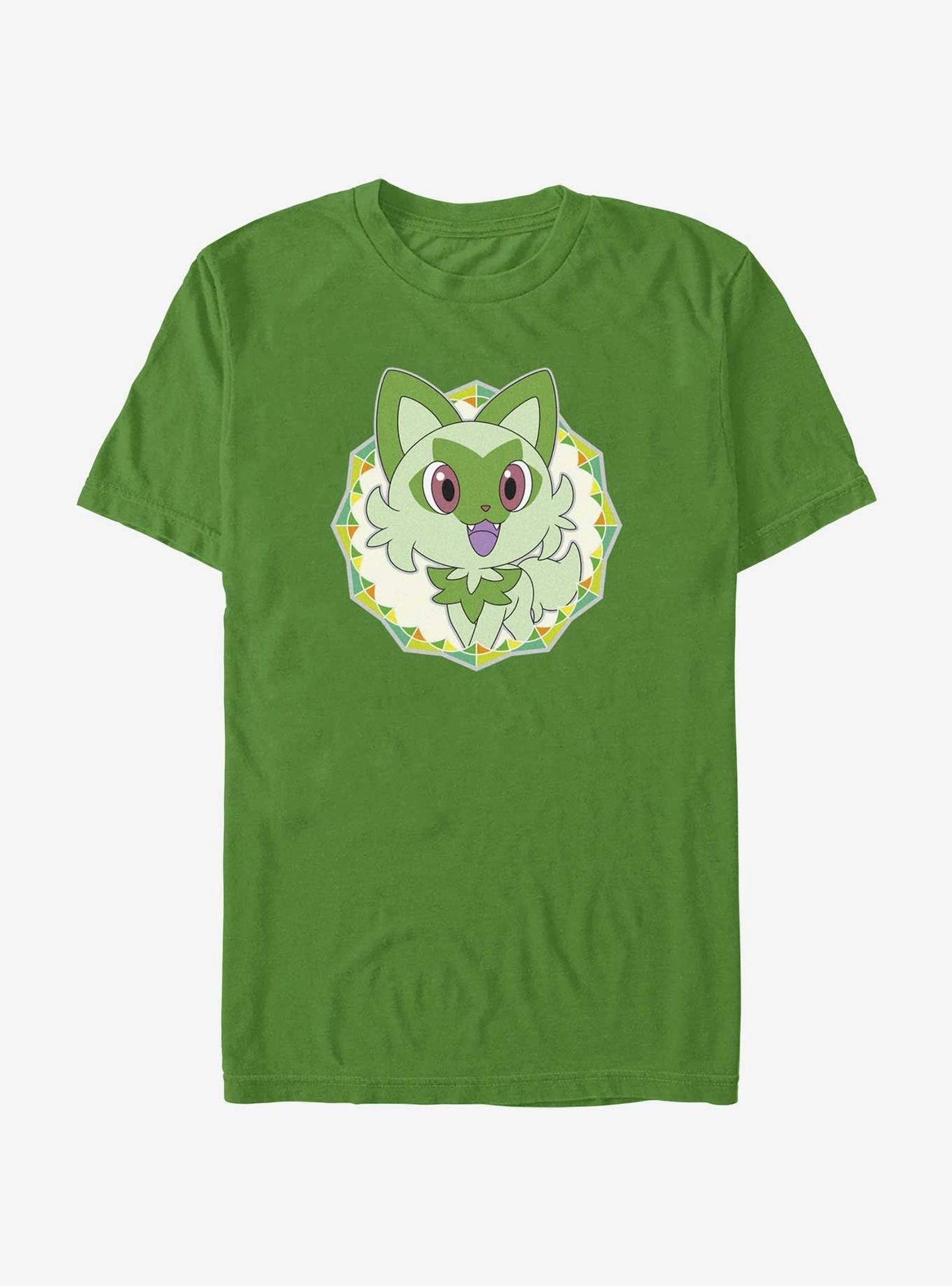 Pokemon Sprigatito Sparkle Extra Soft T-Shirt image 0