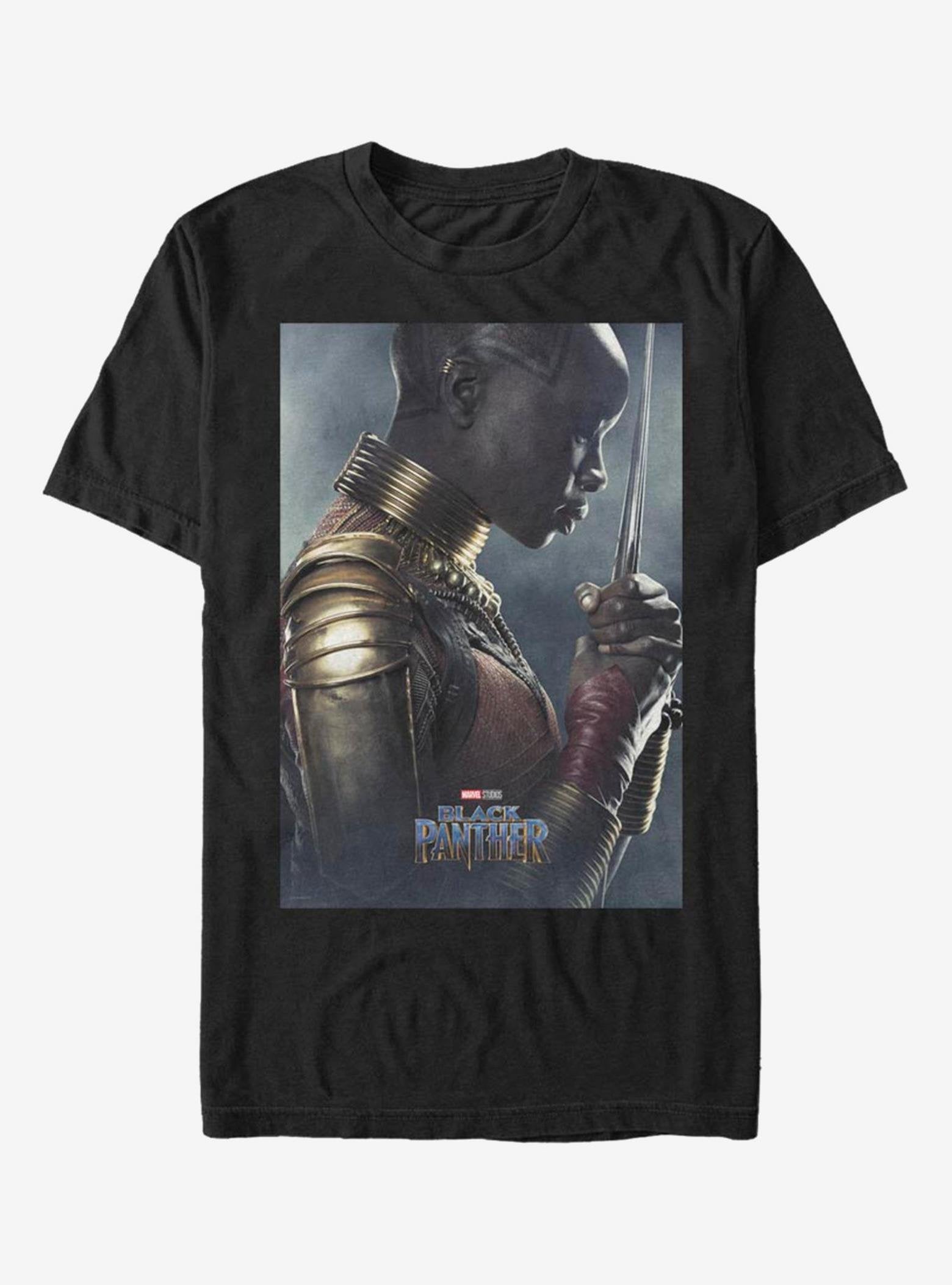 Marvel Black Panther Okoye Poster T-Shirt image 0