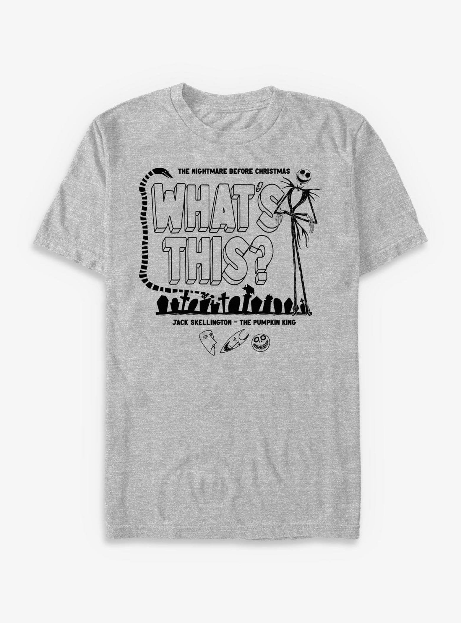 Disney The Nightmare Before Christmas Jack Cemetary - Sport Gray image 0