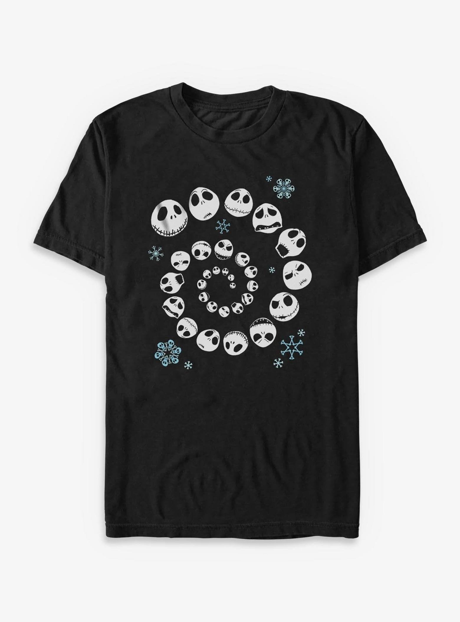Disney The Nightmare Before Christmas Jack Skeleton Snow Flakes - Navy image 0
