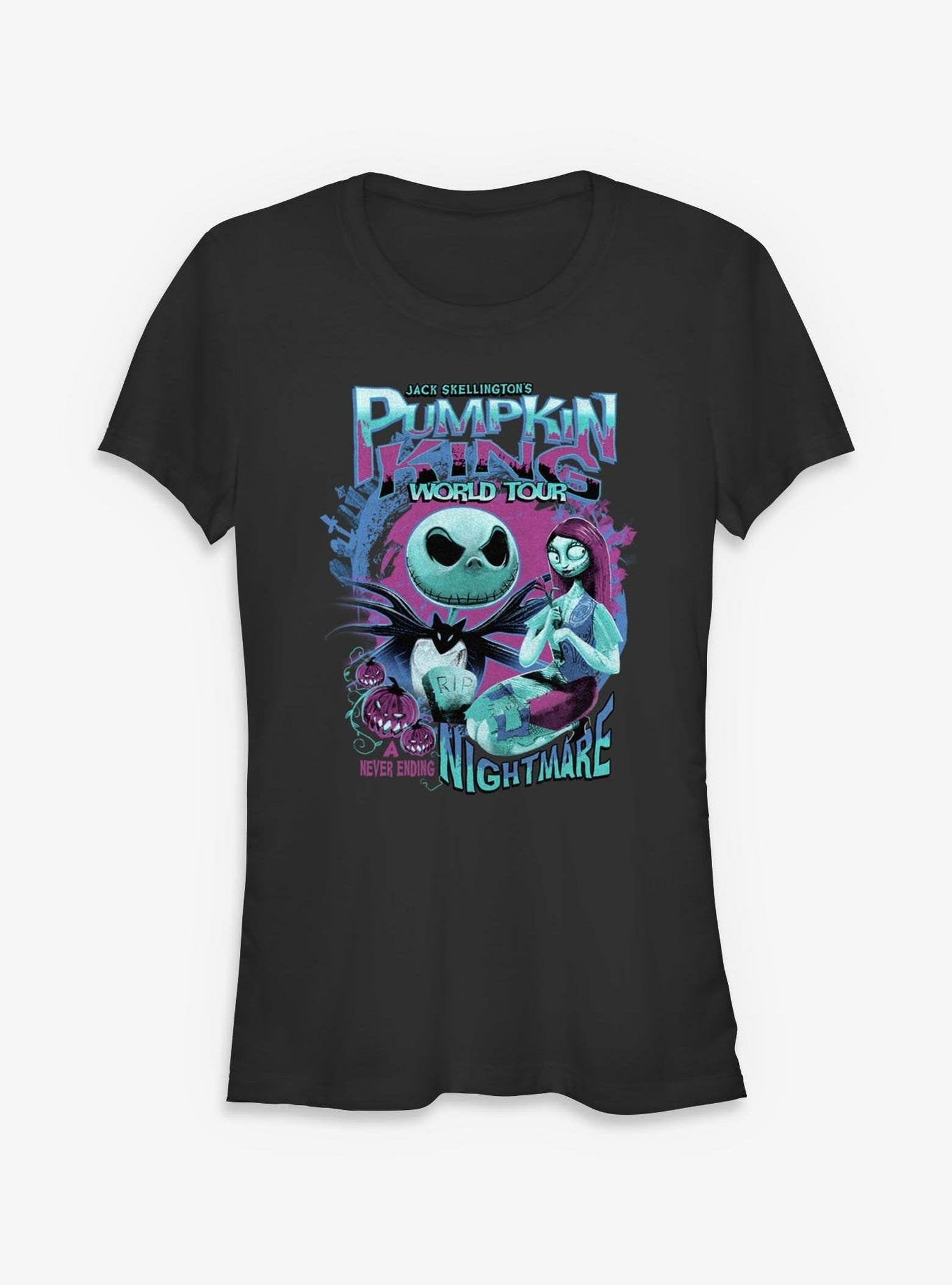 Disney The Nightmare Before Christmas Pumpkin King World Tour - Black image 0