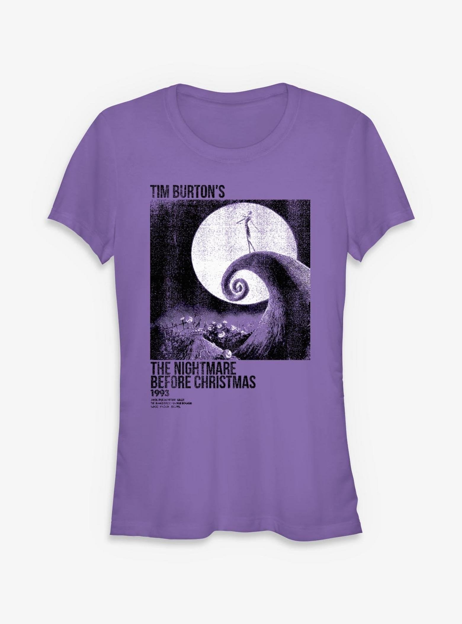 Disney The Nightmare Before Christmas Ink Rolled Poster - Purple image 0