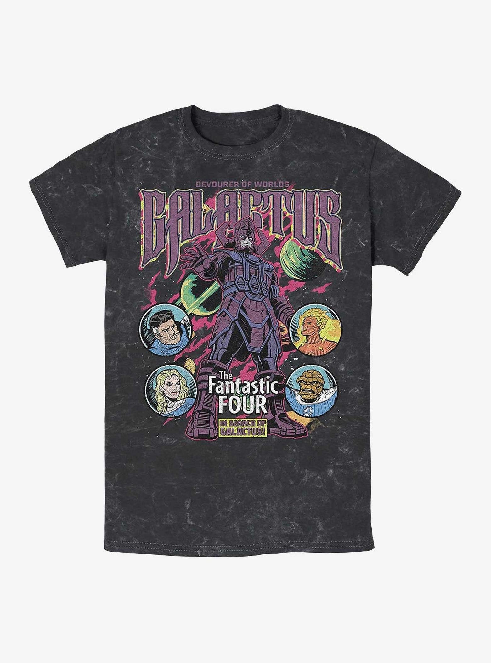 Marvel The Fantastic Four: First Steps Galactus Rules Mineral Wash T-Shirt Hot Topic Exclusive image 0