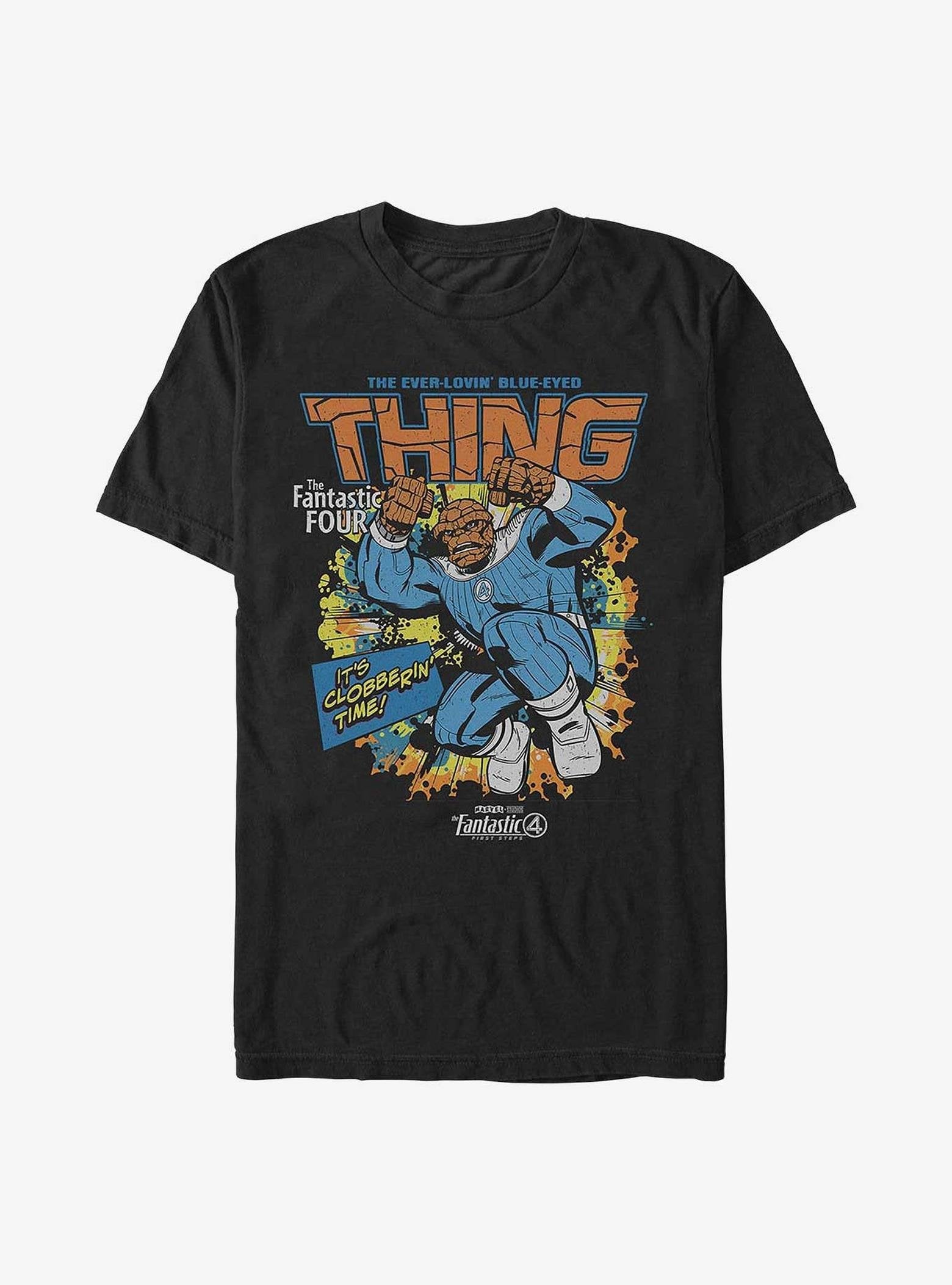 Marvel The Fantastic Four: First Steps Thing Cover T-Shirt Hot Topic Exclusive image 0