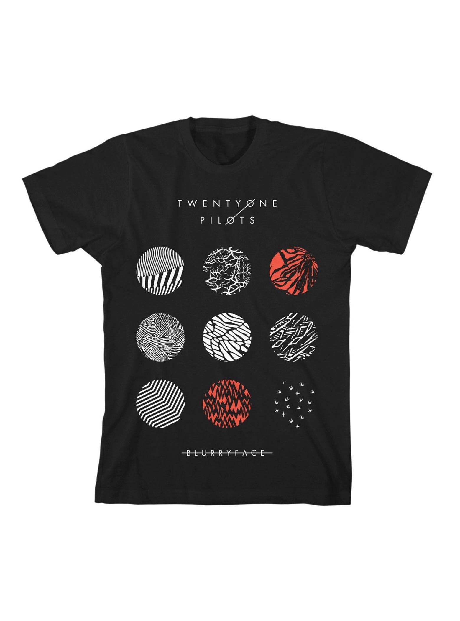 Twenty One Pilots Blurryface Album Cover T-Shirt image 0