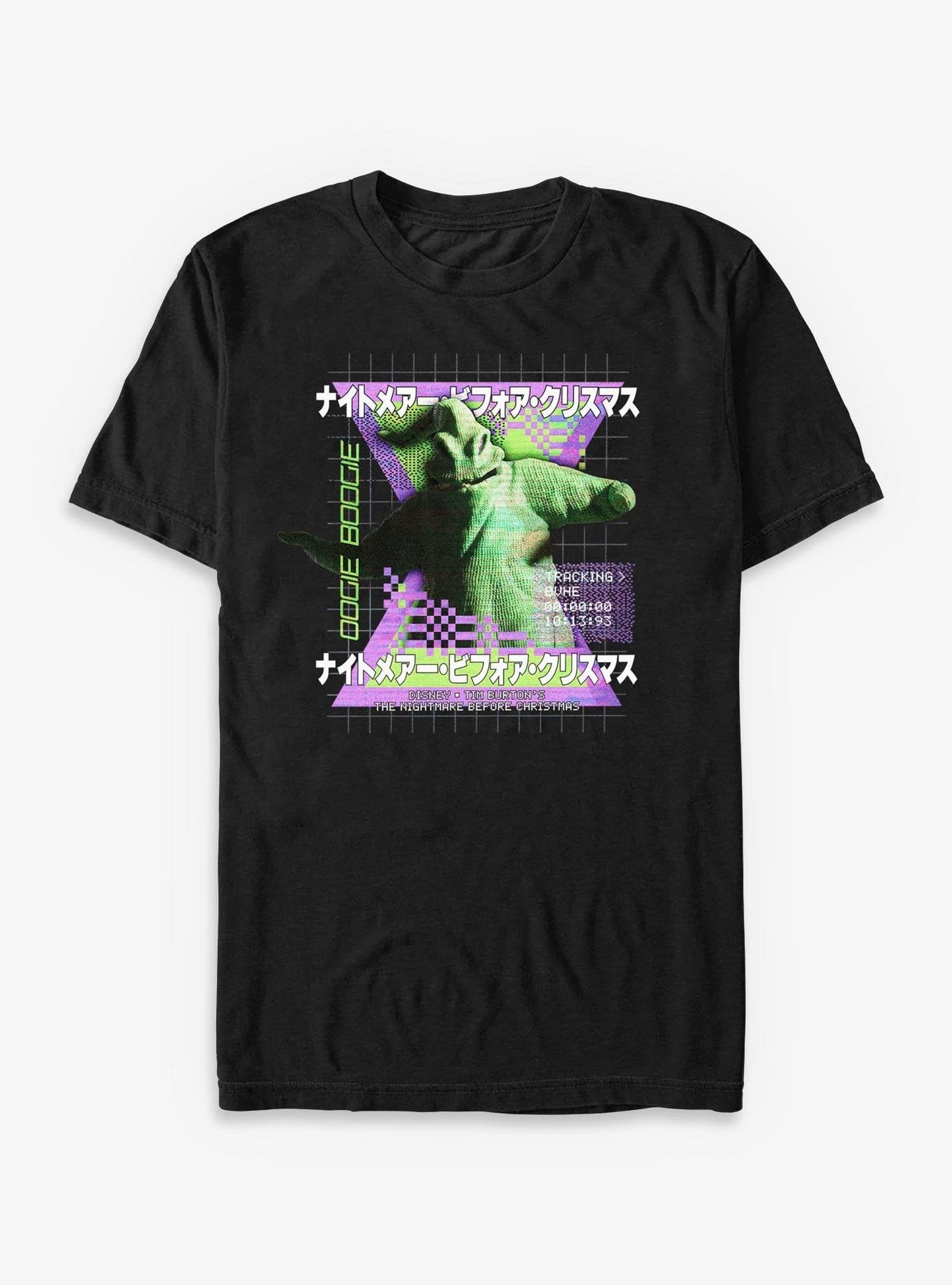 Disney The Nightmare Before Christmas Vaporwave Oogie - Black image 0