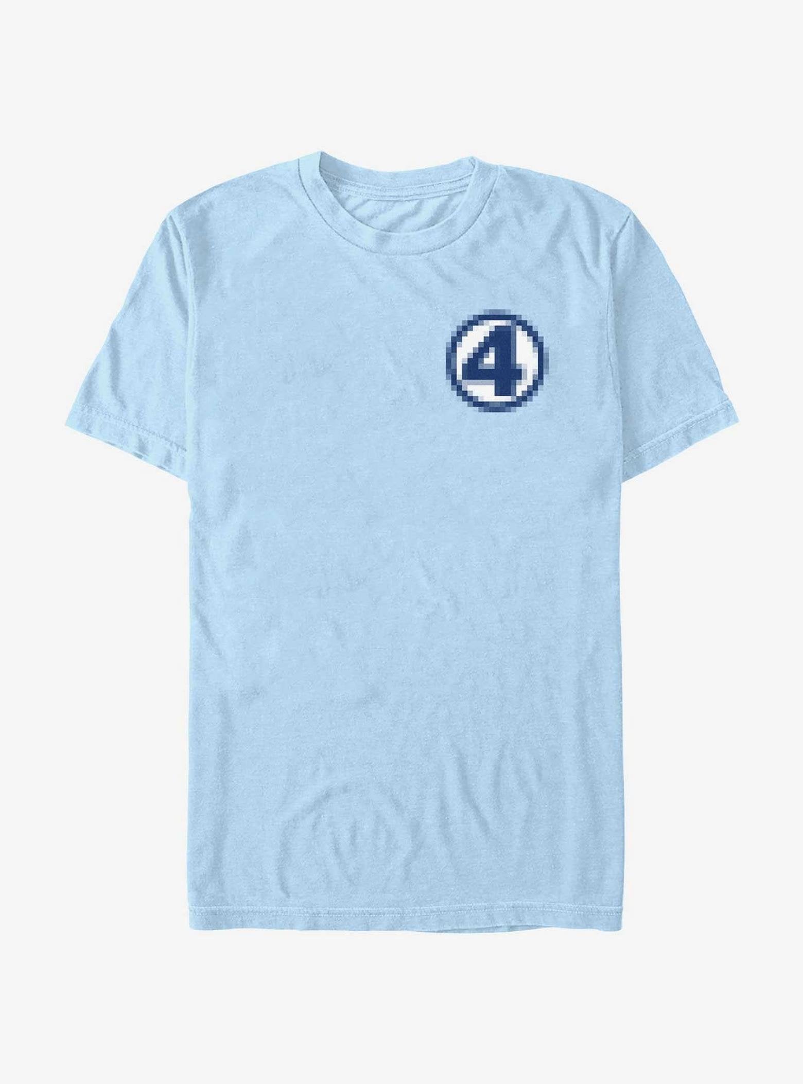Marvel Fantastic Four Blurry Four Logo T-Shirt image 0