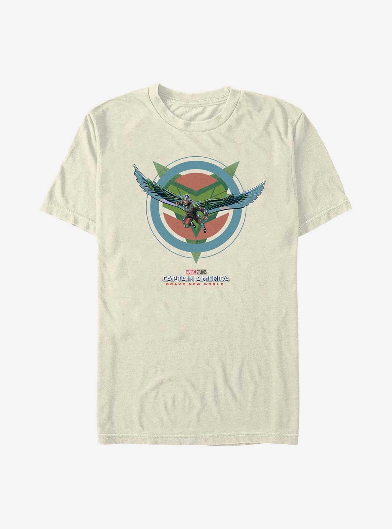 Captain America: Brave New World Falcon Garment Dye T-Shirt image 0