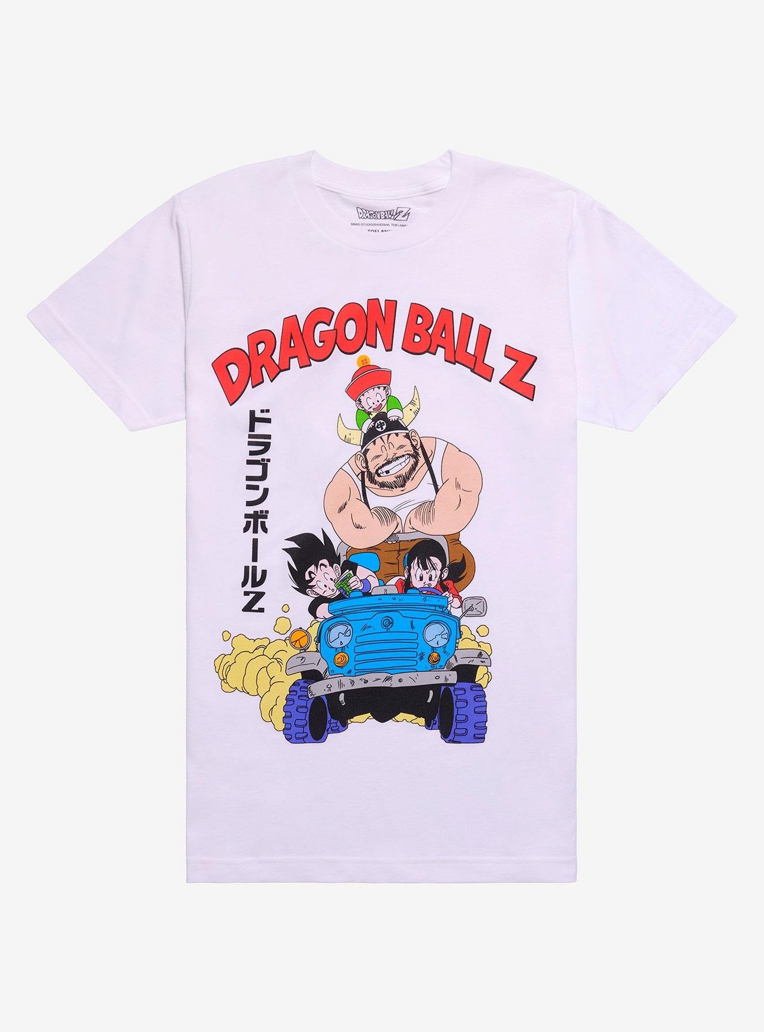 Dragon Ball Z Group Driving T-Shirt image 0