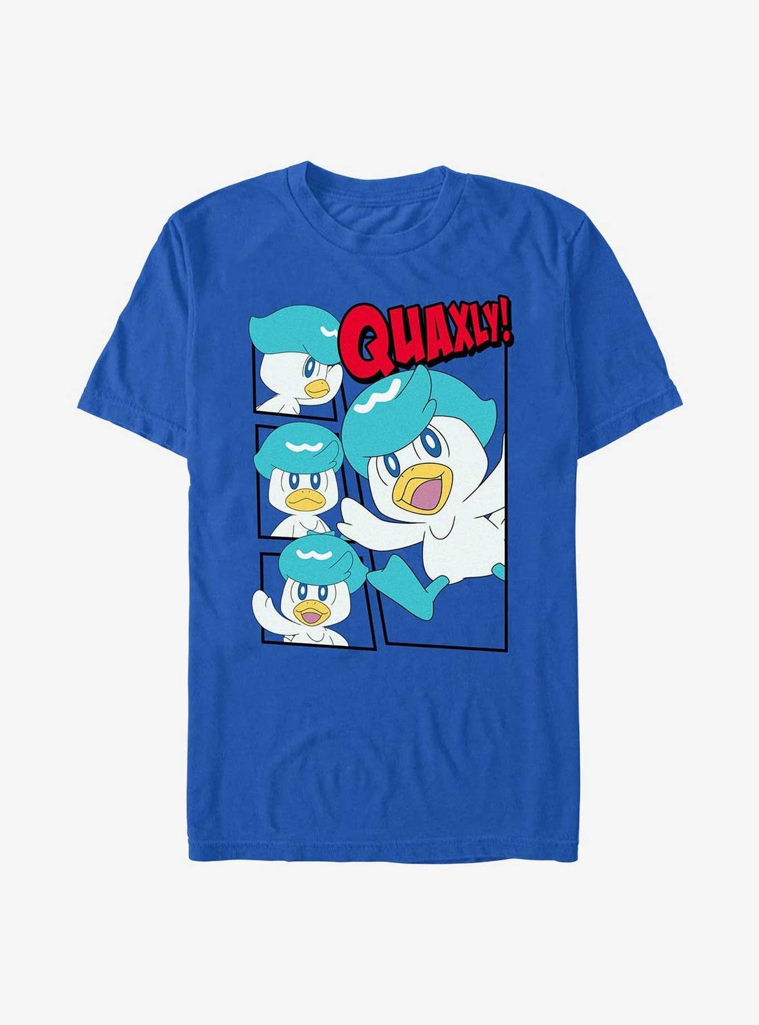 Pokemon Quaxly Panels T-Shirt image 0