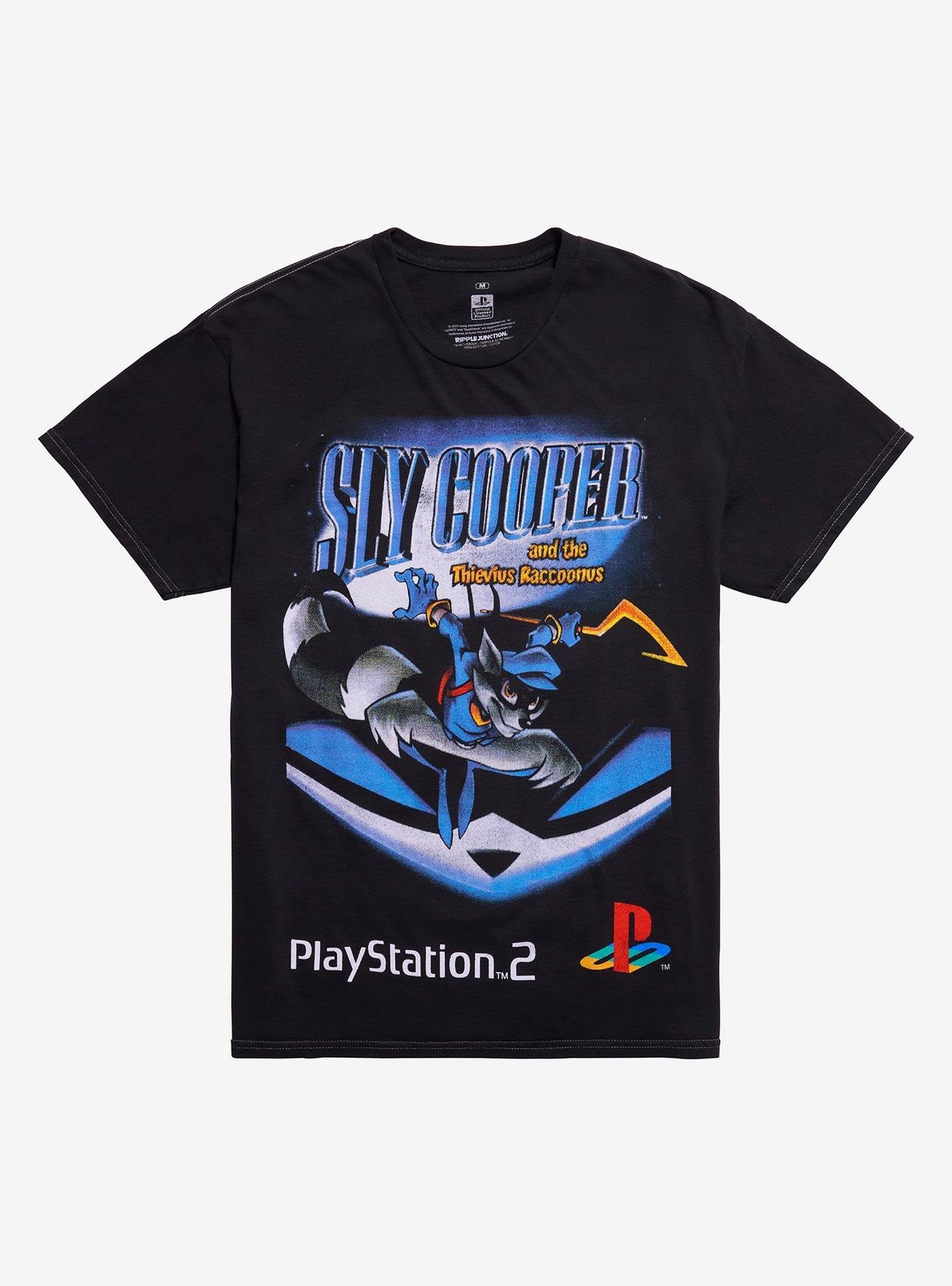 PlayStation 2 Sly Cooper And The Thievius Raccoonus T-Shirt image 0