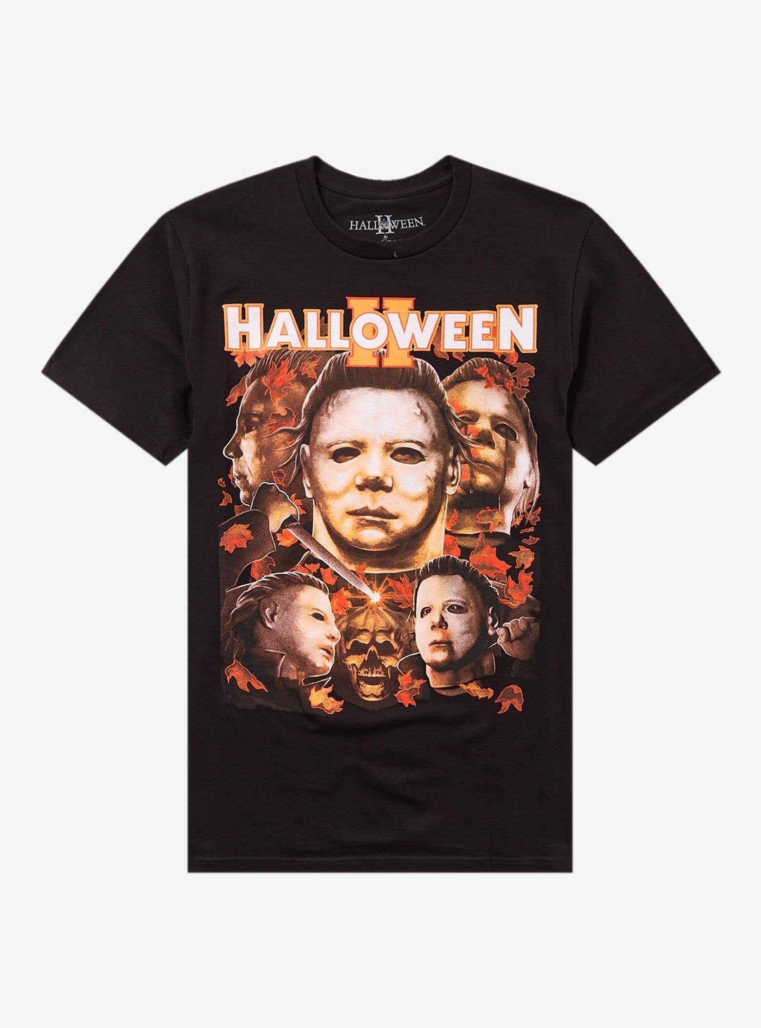 Rock Rebel Halloween II Michael Myers Collage T-Shirt image 0