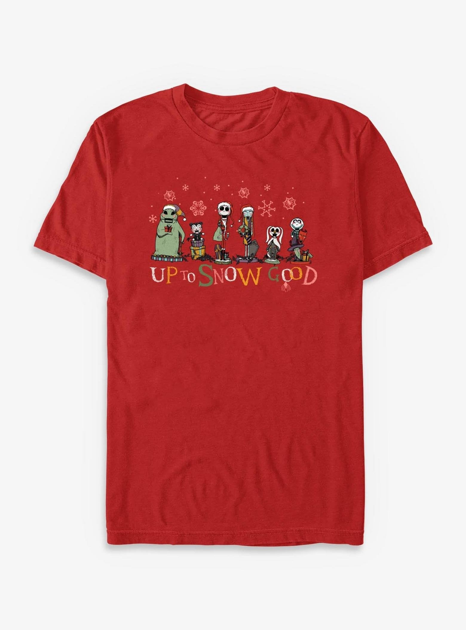 Disney The Nightmare Before Christmas Up To Snow Good - Red image 0