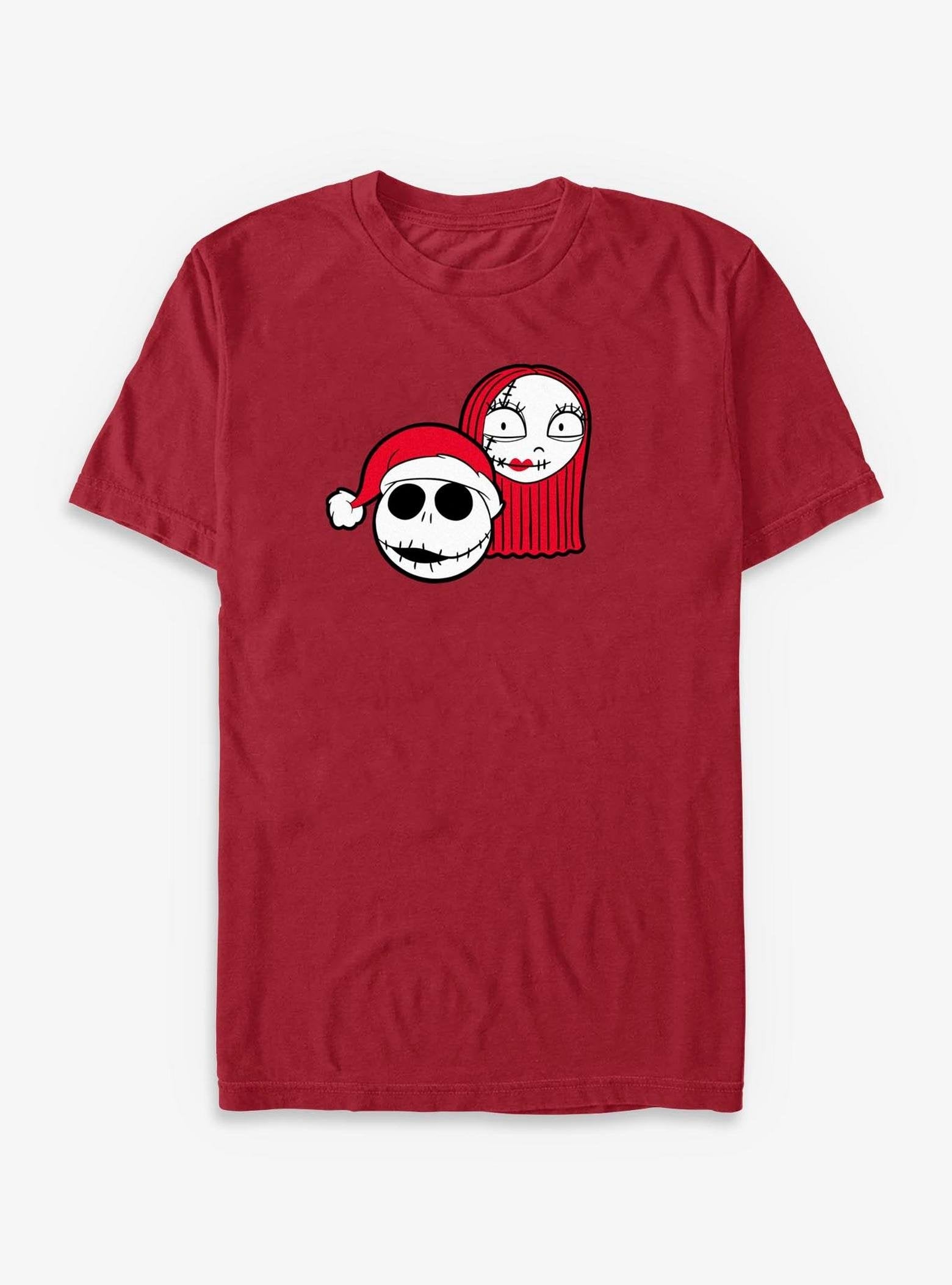 Disney The Nightmare Before Christmas Jolly Jack & Sally - Cardinal image 0