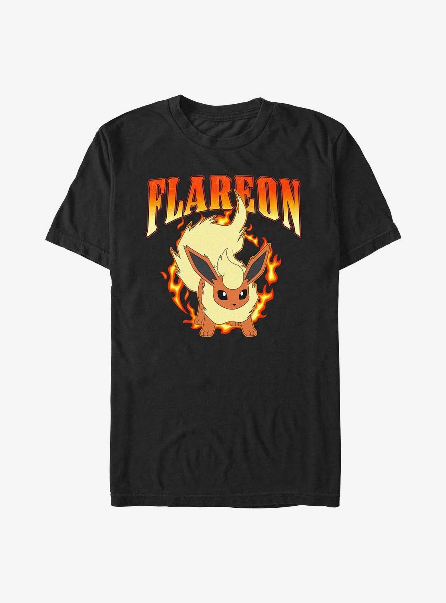Pokemon Flareon Flame Wheel T-Shirt image 0