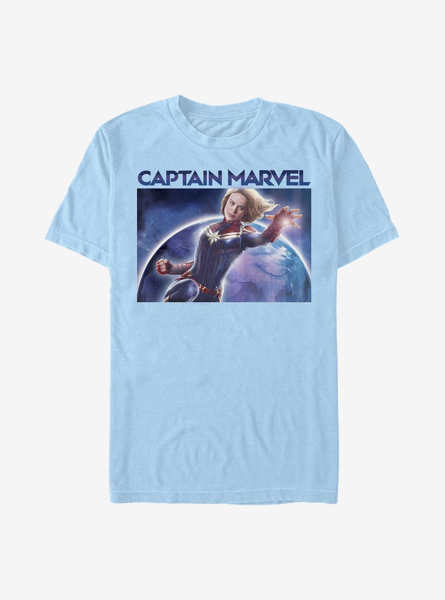 Marvel Captain Marvel Photo T-Shirt image 0
