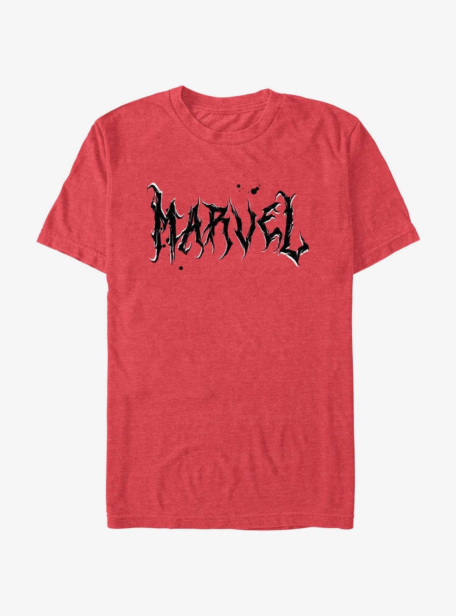 Marvel Black Logo T-Shirt image 0