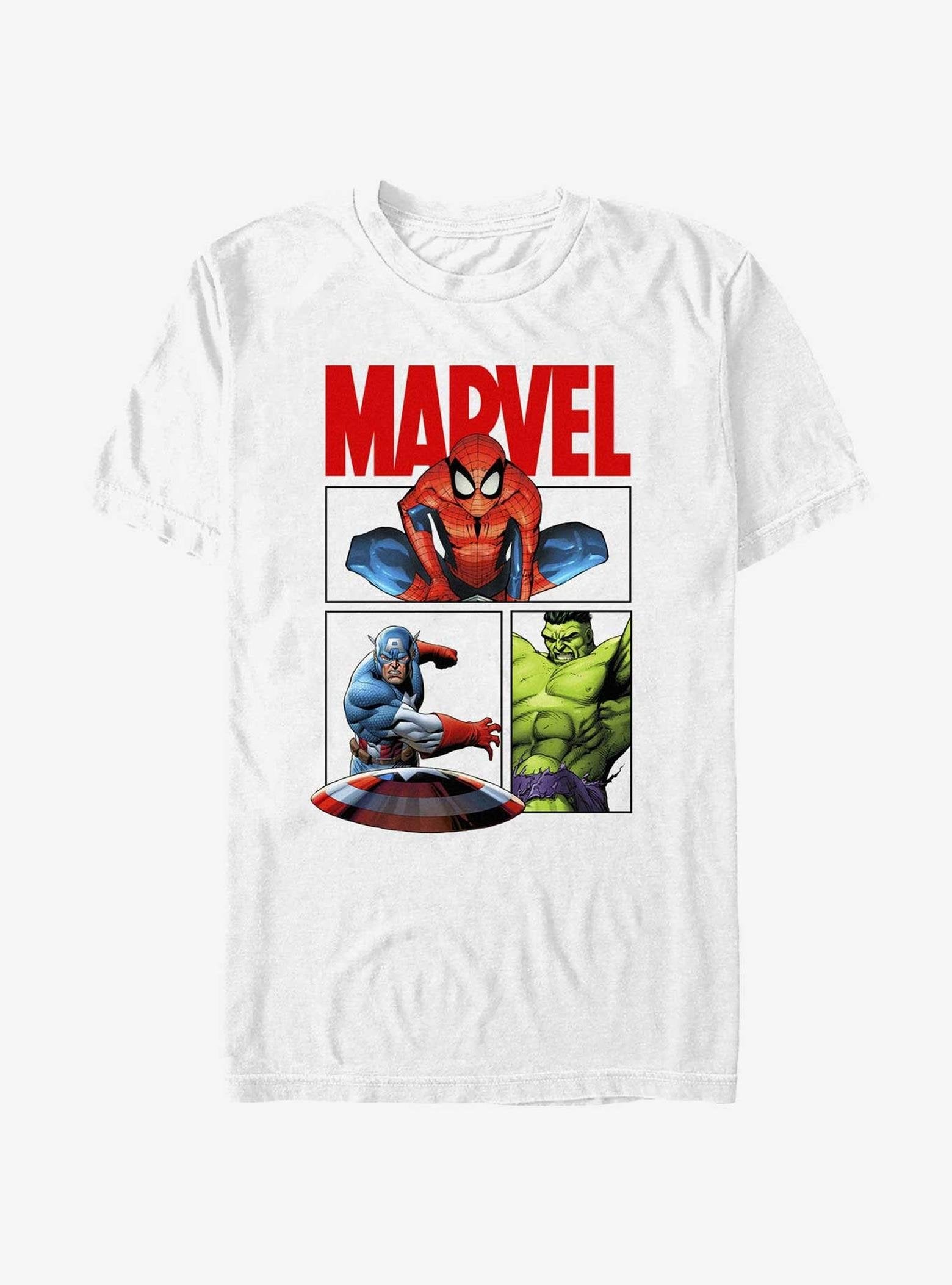 Marvel Avengers Comics Trio T-Shirt image 0