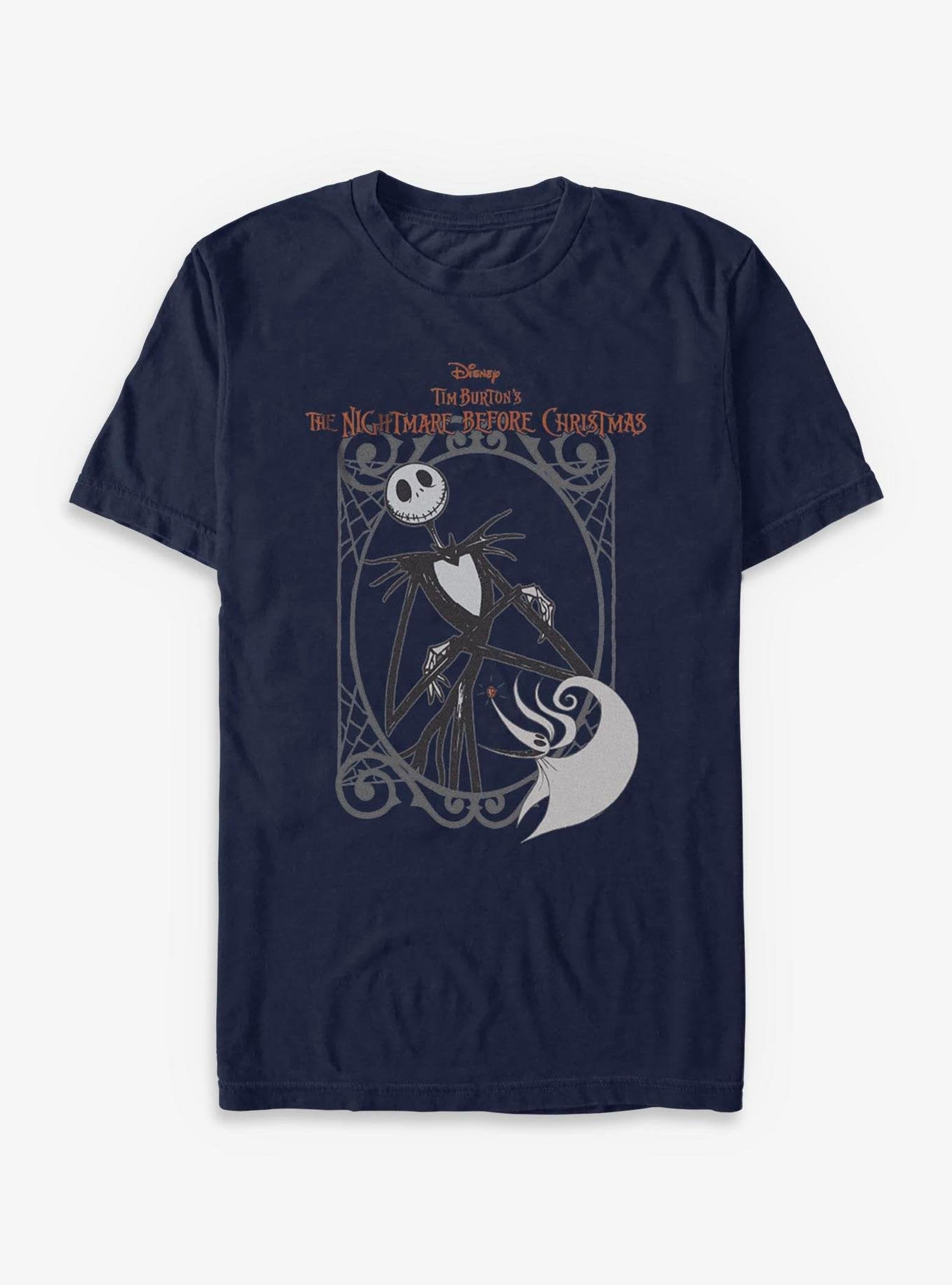 Disney The Nightmare Before Christmas Jack And Zero - Navy image 0