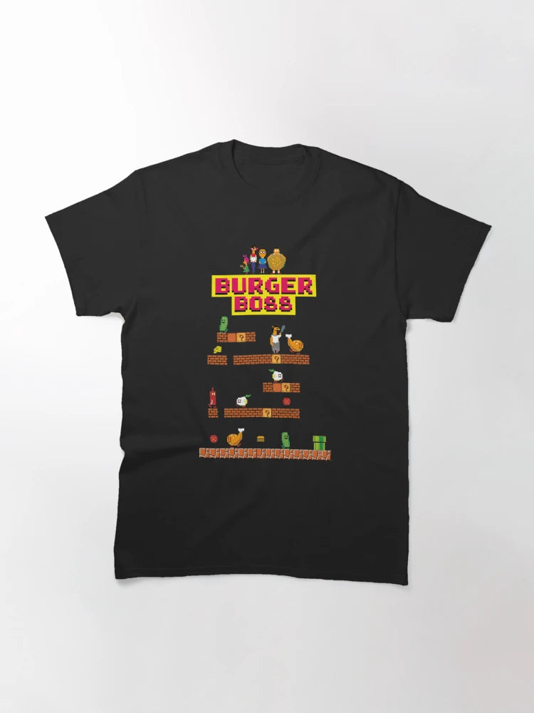 Burger Boss Pixel Game Art image 0