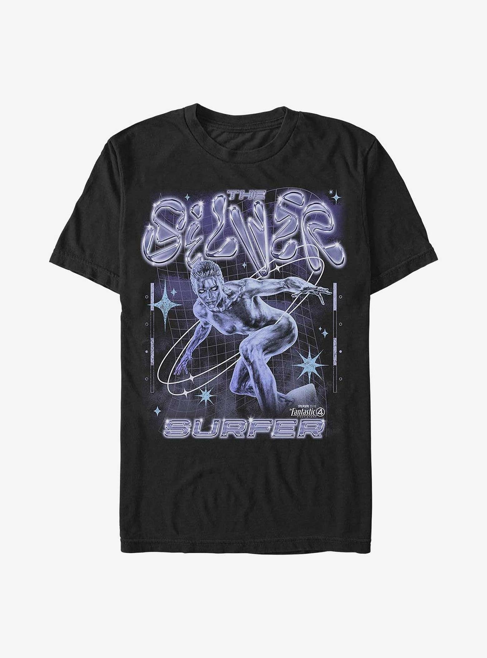 Marvel The Fantastic Four: First Steps Silver Surfer T-Shirt Hot Topic Exclusive image 0