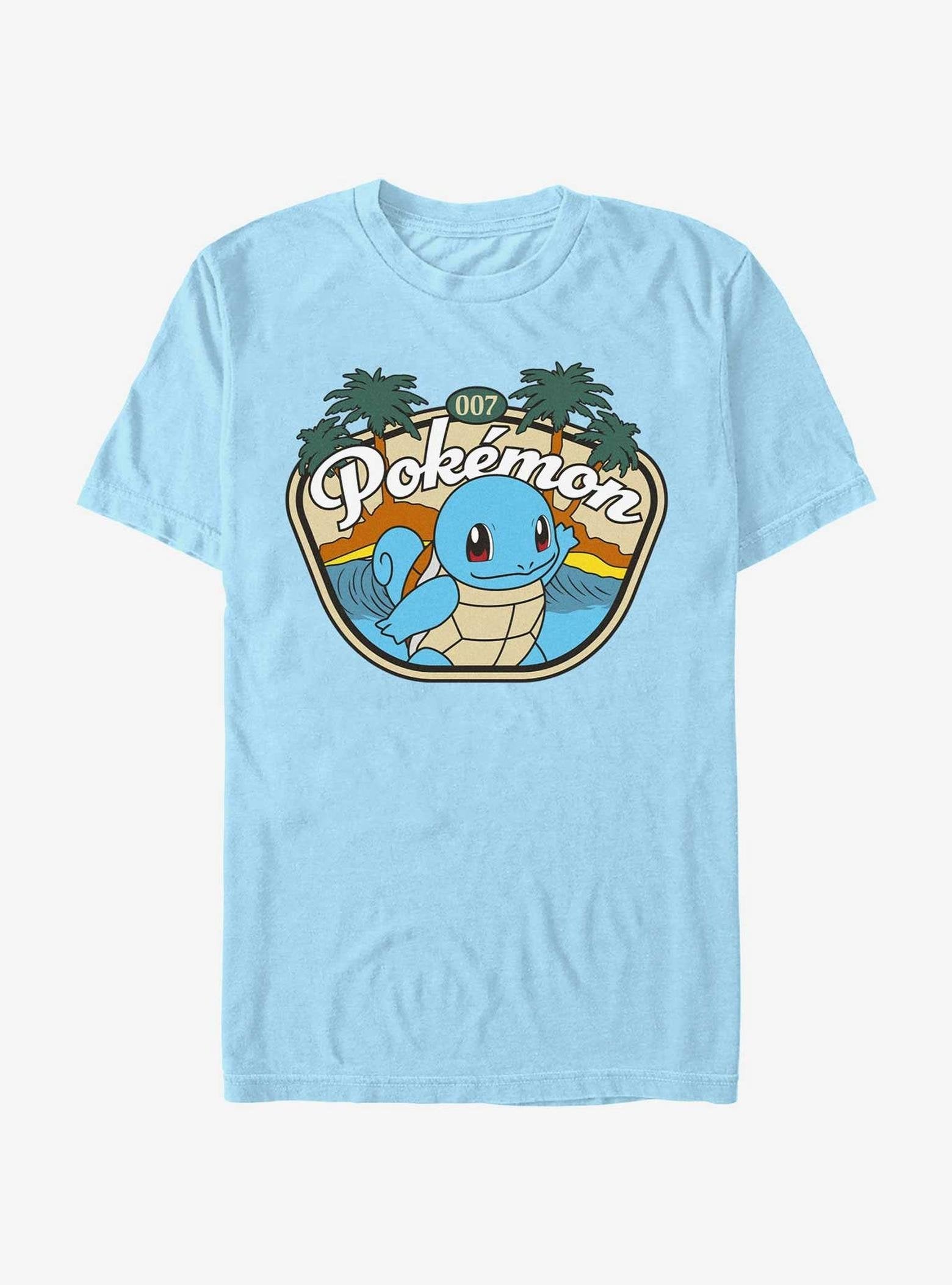Pokemon Aquatic Squirtle Extra Soft T-Shirt image 0