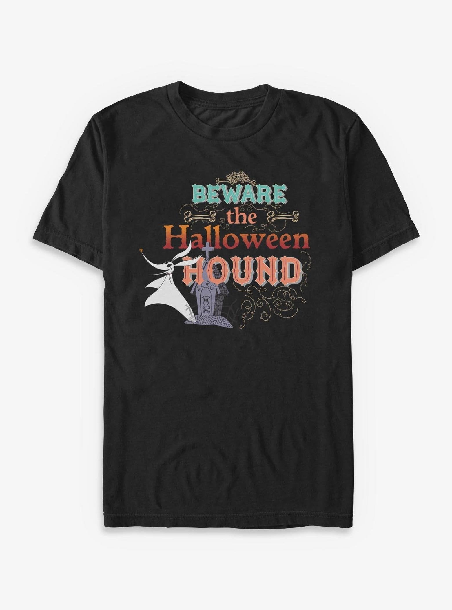 Disney The Nightmare Before Christmas Beware Of Zero - Black image 0
