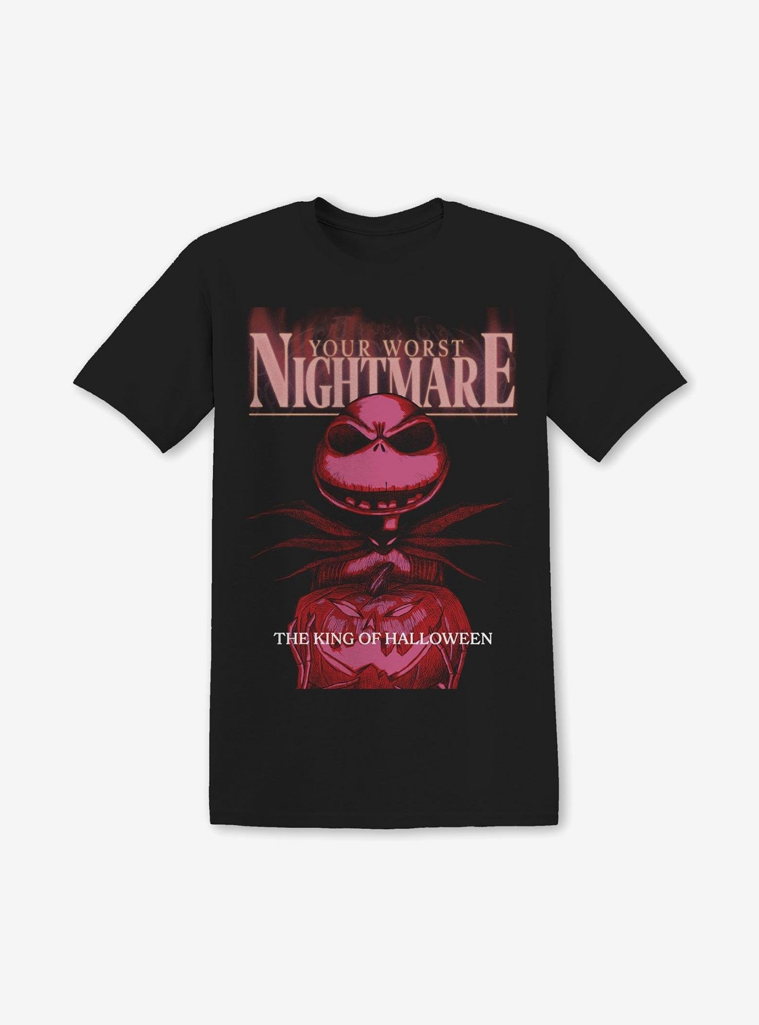 The Nightmare Before Christmas Jack Worst Nightmare T-Shirt image 0