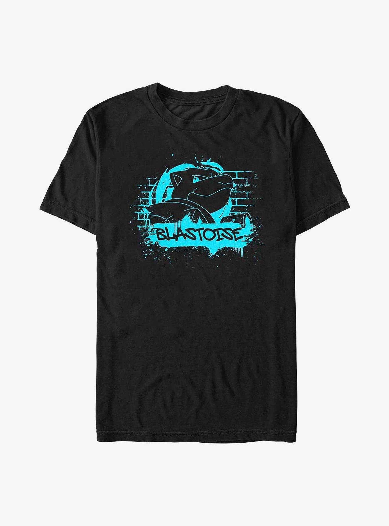 Pokemon Blastoise Graffiti T-Shirt image 0