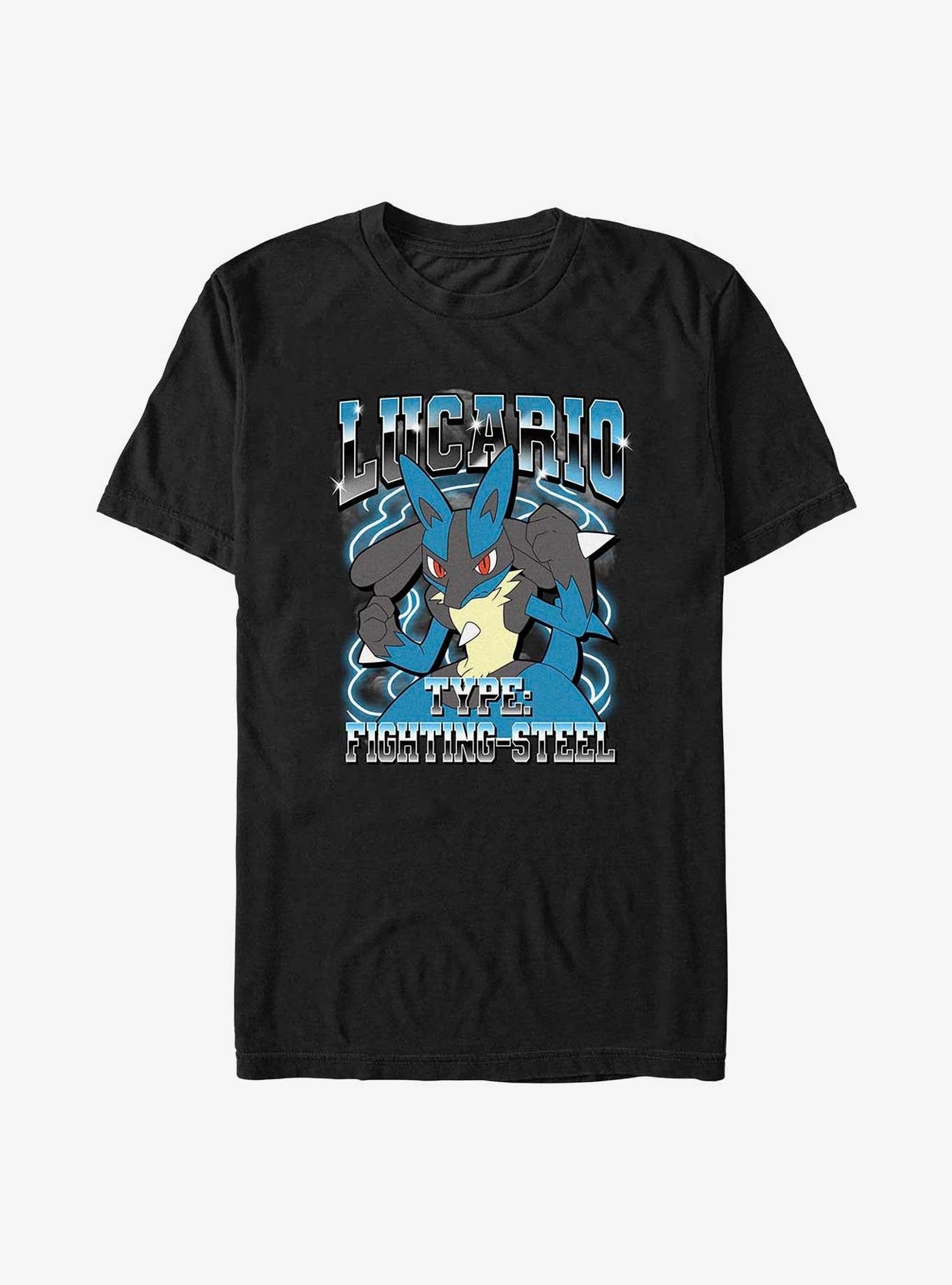 Pokemon Lucario Fighting Steel T-Shirt image 0