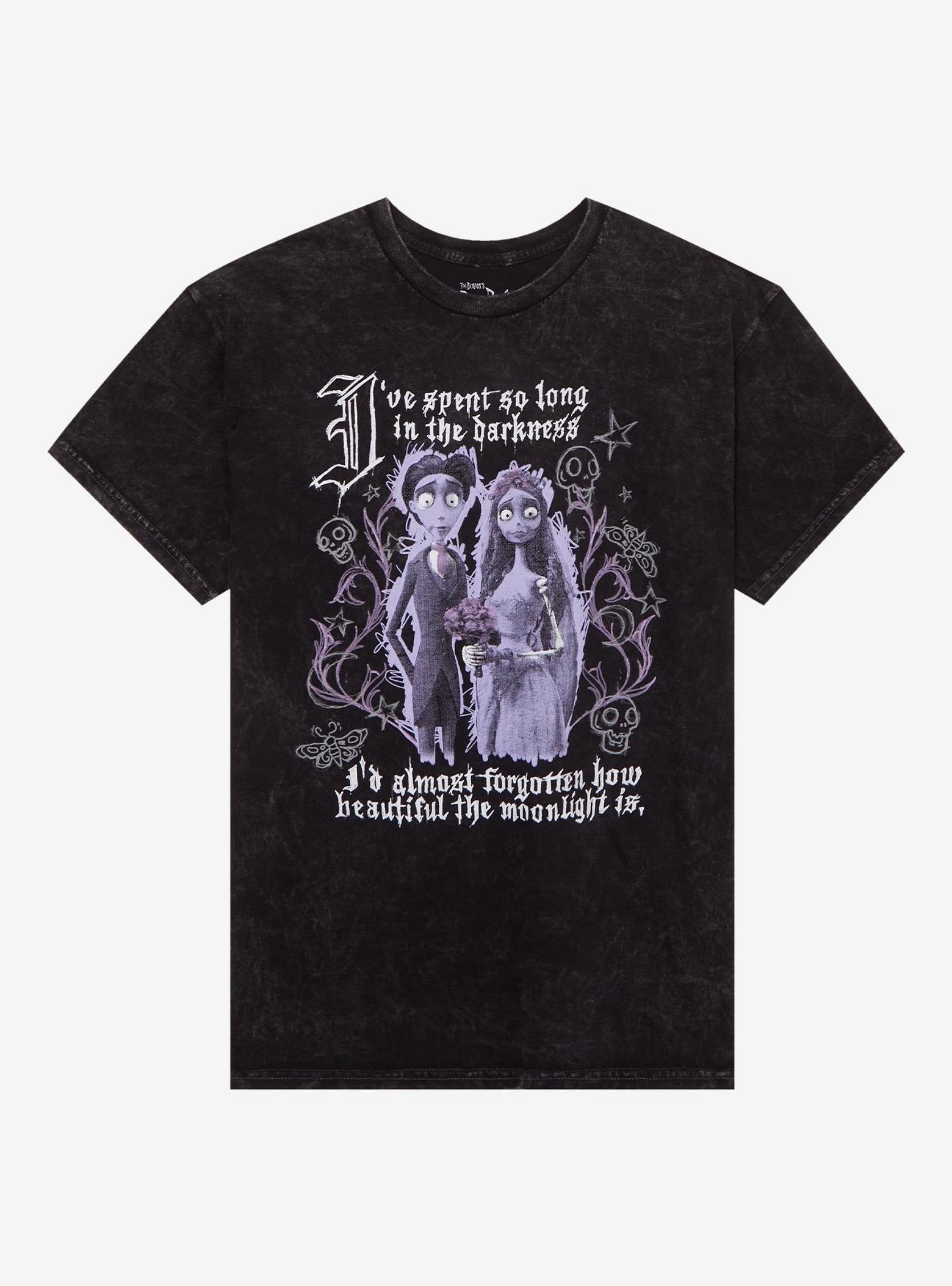 Corpse Bride Duo Quote Mineral Wash T-Shirt image 0