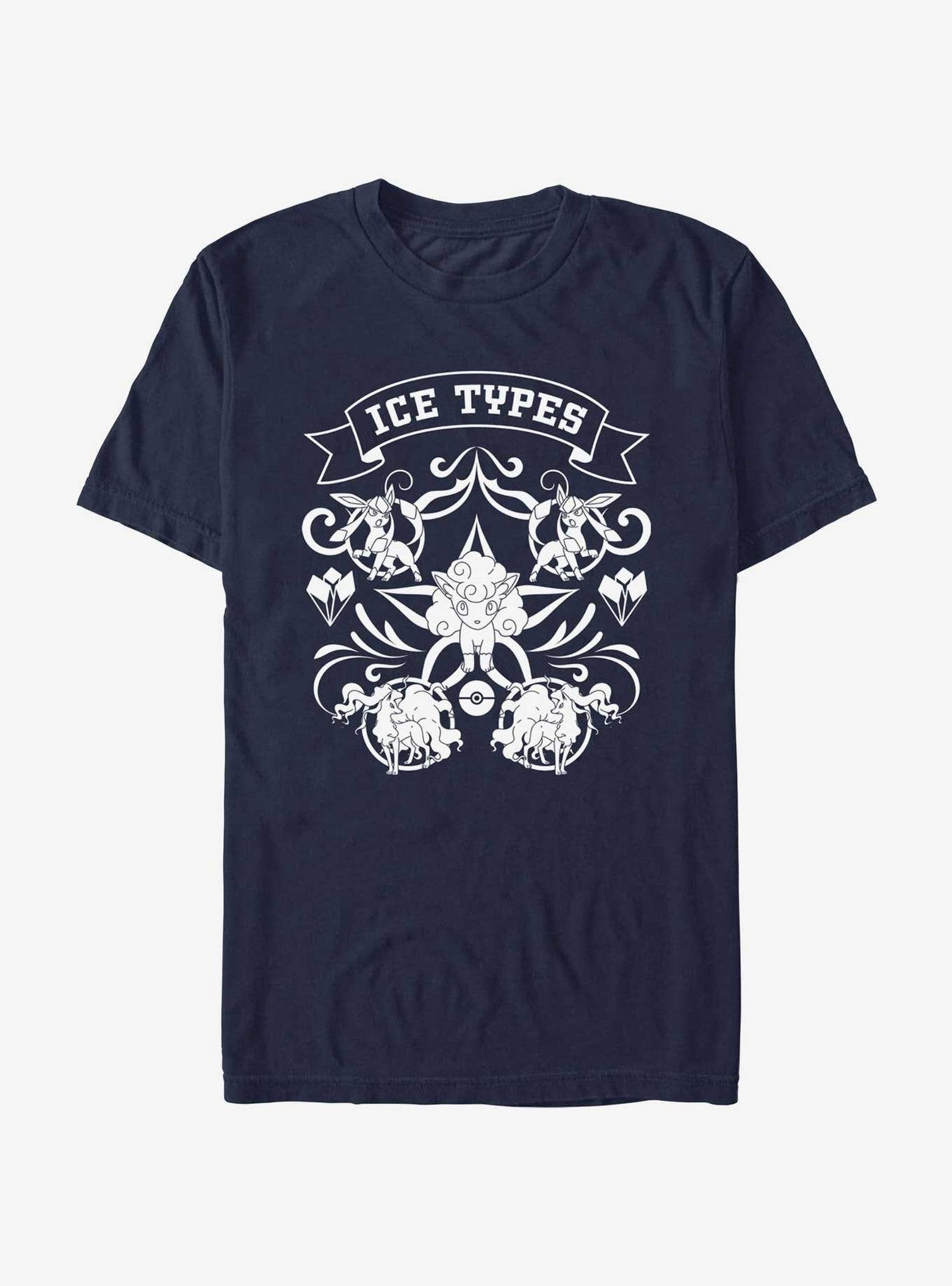 Pokemon Ice Type Winter T-Shirt image 0