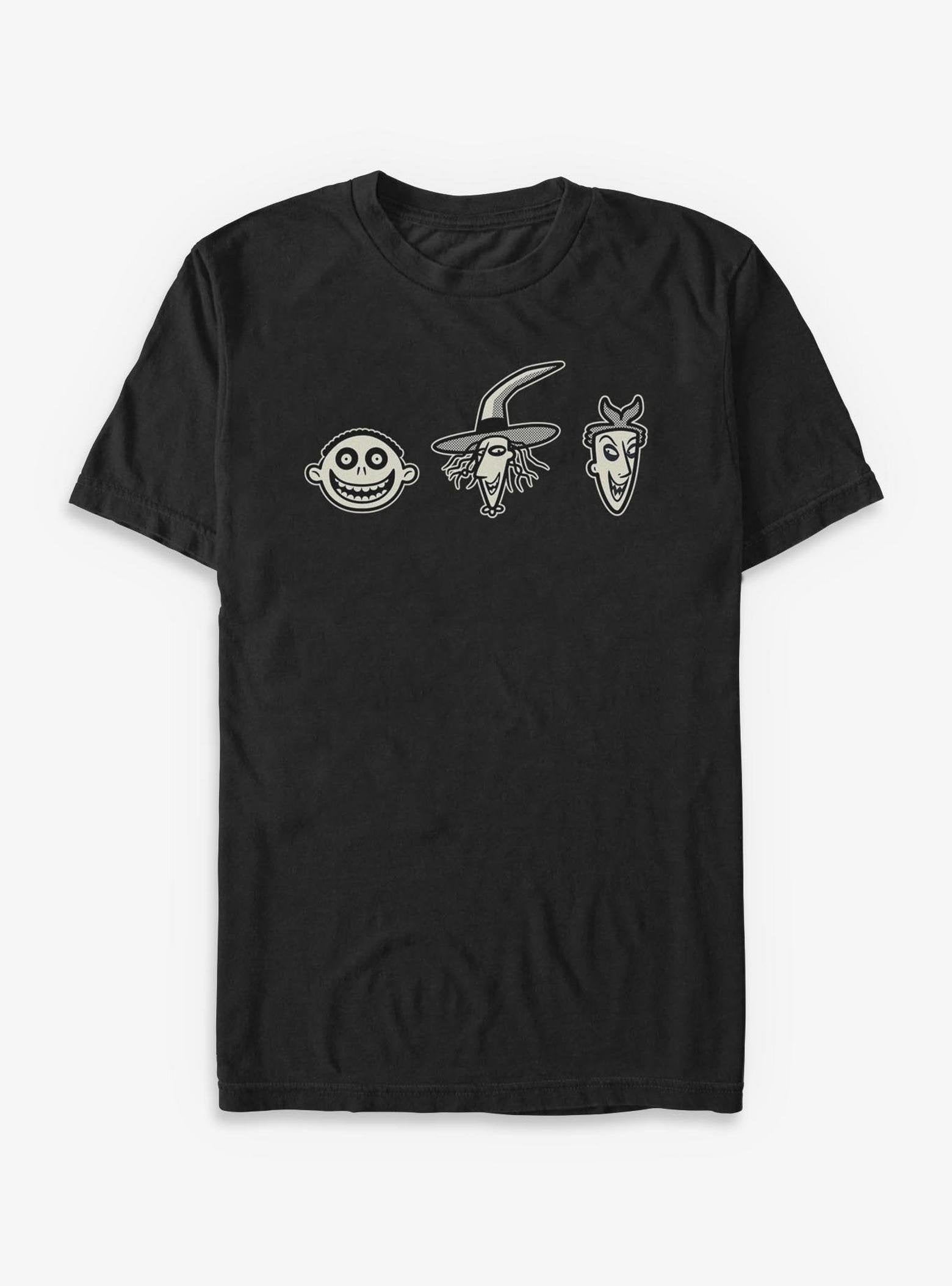 Disney The Nightmare Before Christmas Lock, Shock & Barrel - Black image 0