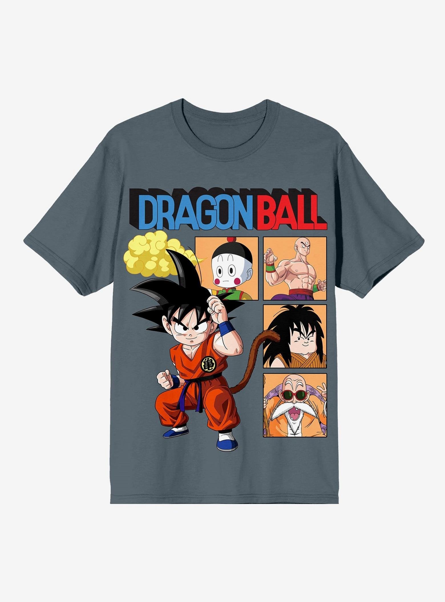 Dragon Ball Son Goku & Character Grid T-Shirt image 0