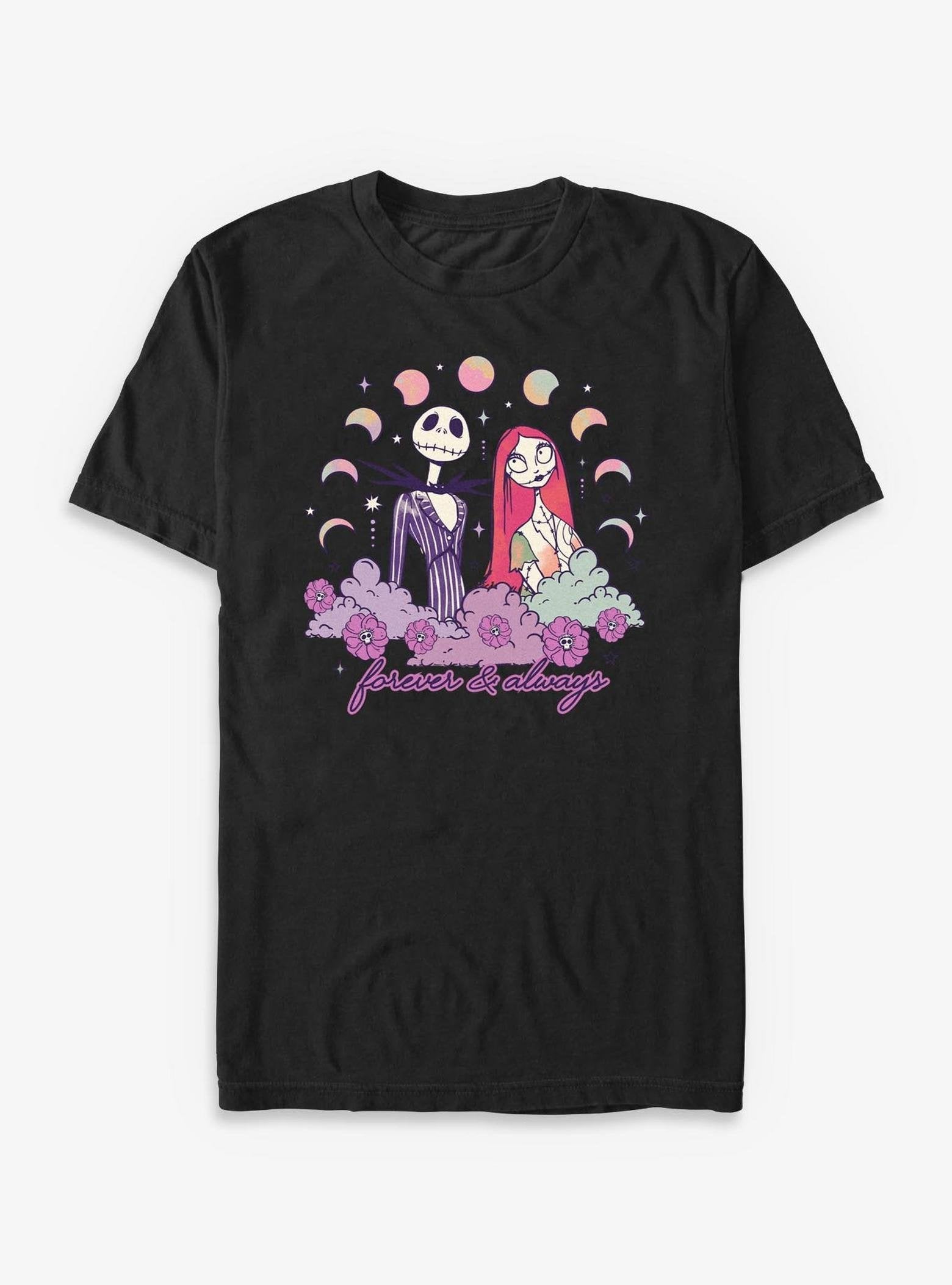 Disney The Nightmare Before Christmas Sally & Jack Moons - Black image 0