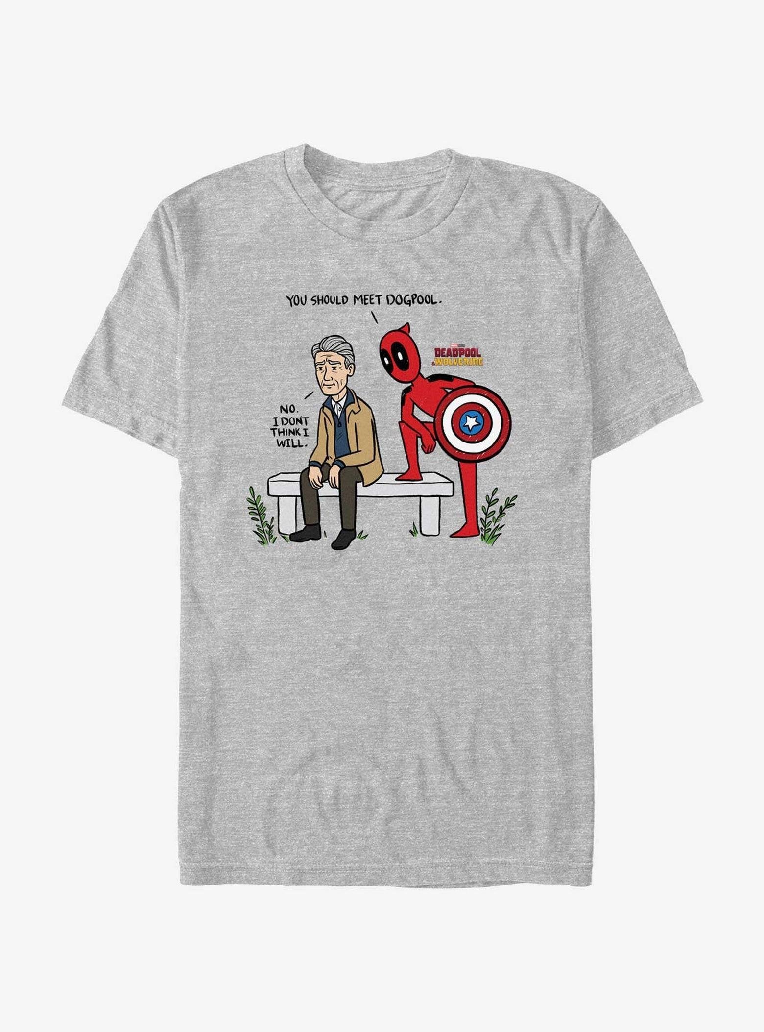 Marvel Deadpool & Wolverine You Should Meet Dogpool T-Shirt image 0