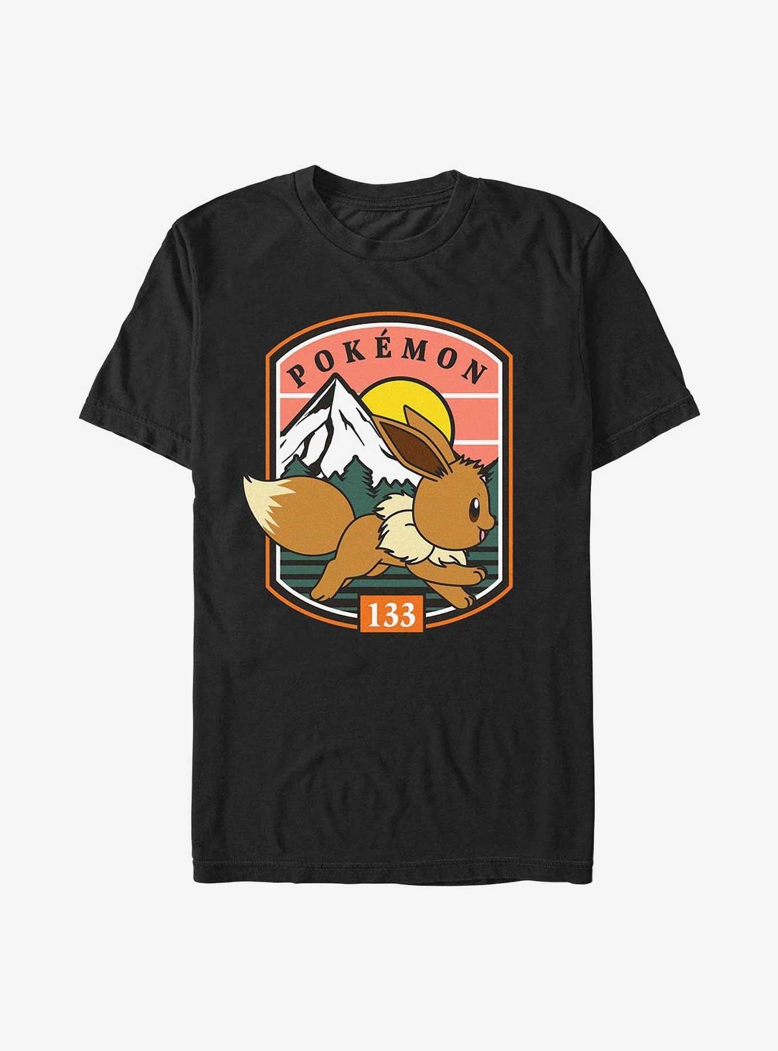 Pokemon Eevee Run Extra Soft T-Shirt image 0