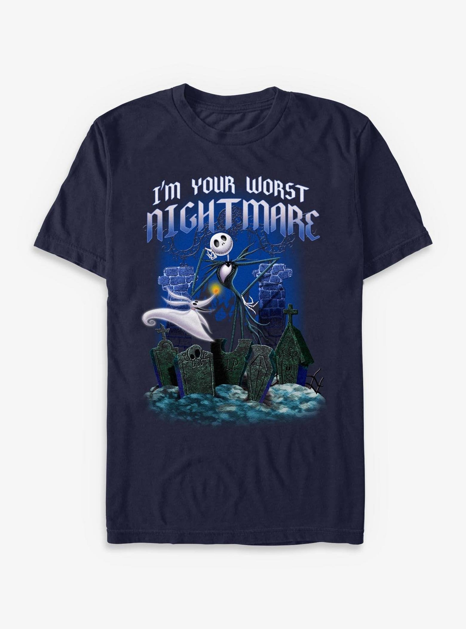 Disney The Nightmare Before Christmas Jack Tombstone Blues - Navy image 0