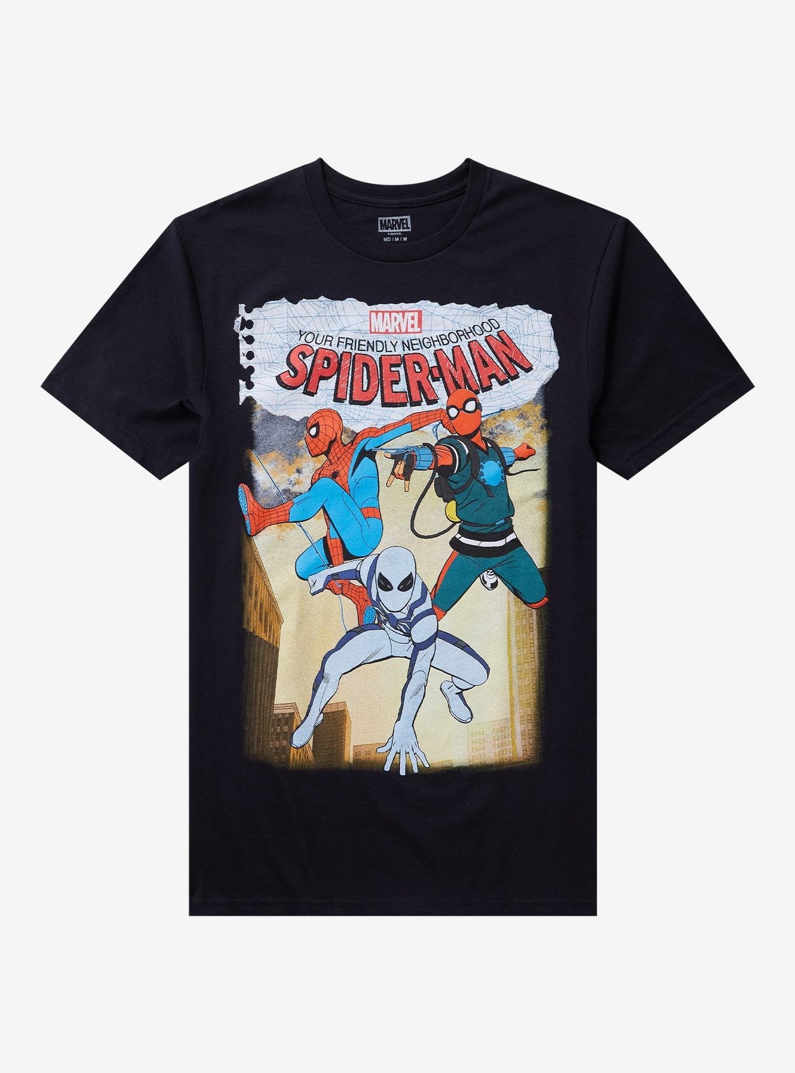 Marvel Your Friendly Neighborhood Spider-Man Trio T-Shirt image 0